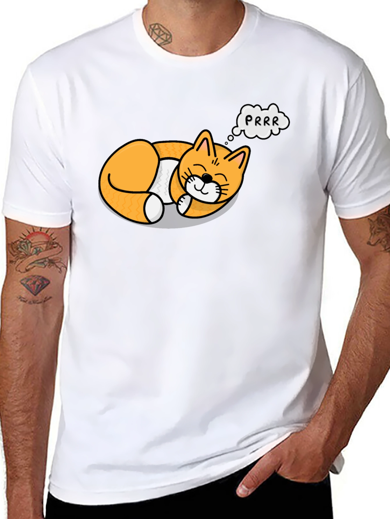 Purrfectly Cozy Cat T-Shirt