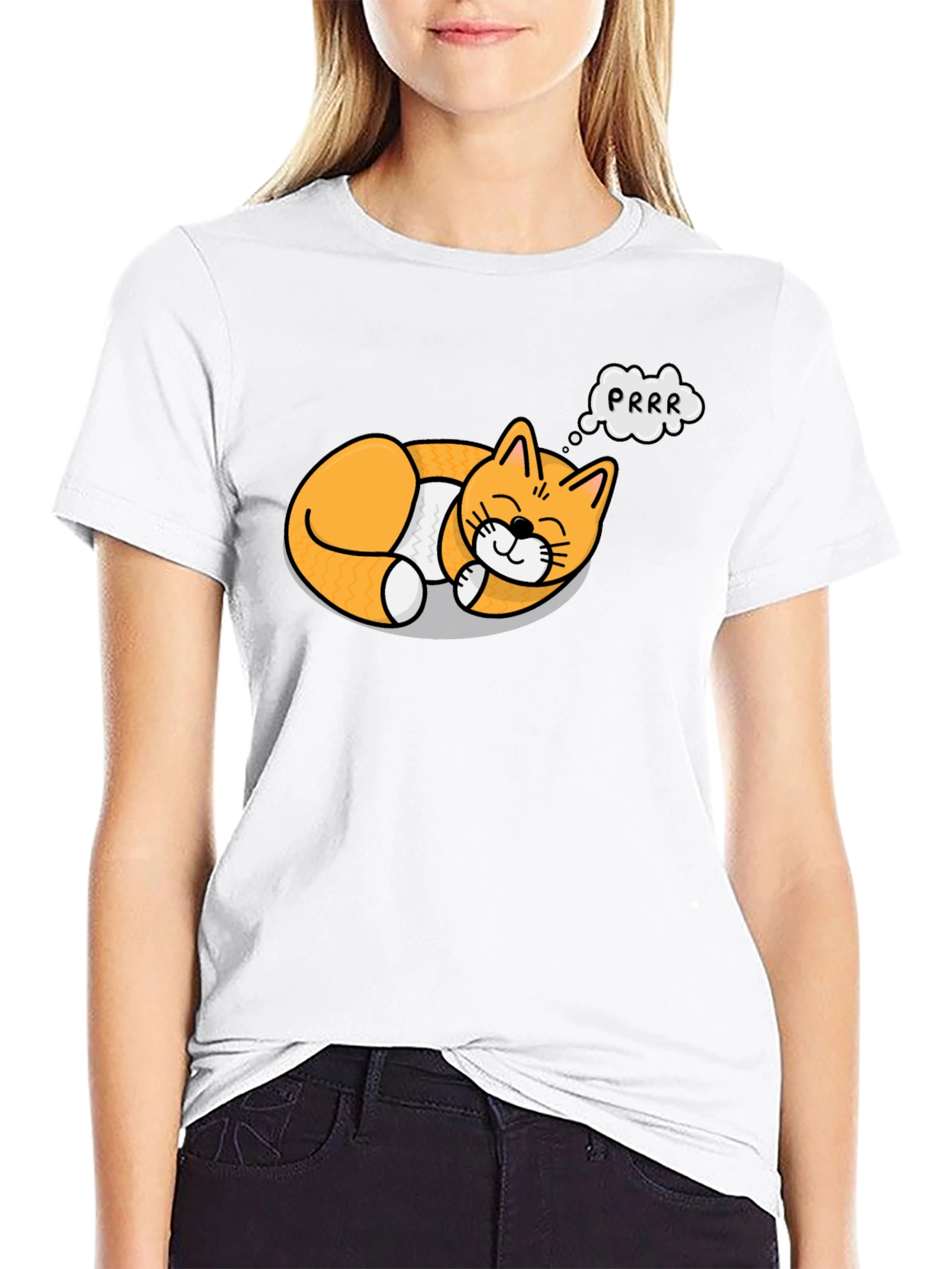 Purrfectly Cozy Cat T-Shirt