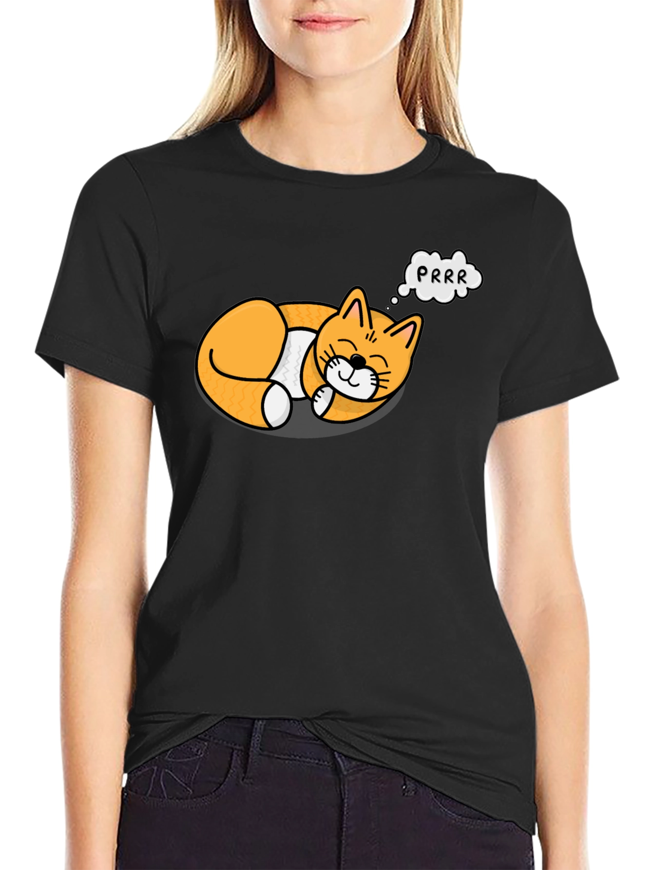 Purrfectly Cozy Cat T-Shirt