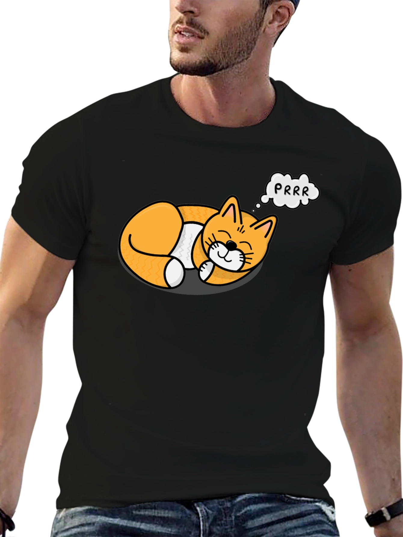 Purrfectly Cozy Cat T-Shirt