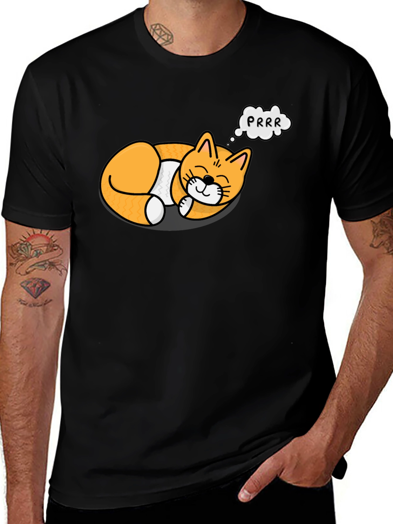 Purrfectly Cozy Cat T-Shirt