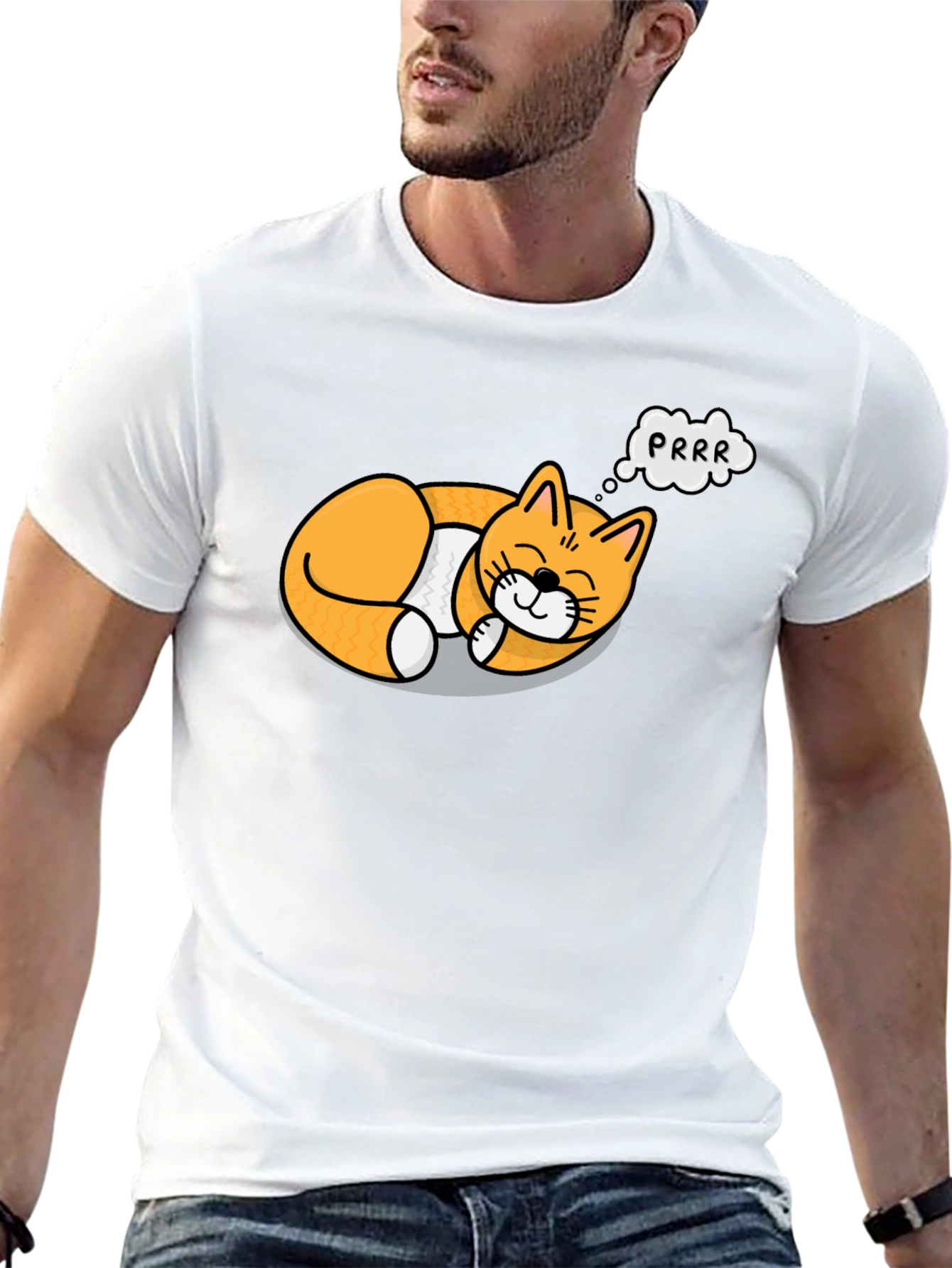 Purrfectly Cozy Cat T-Shirt