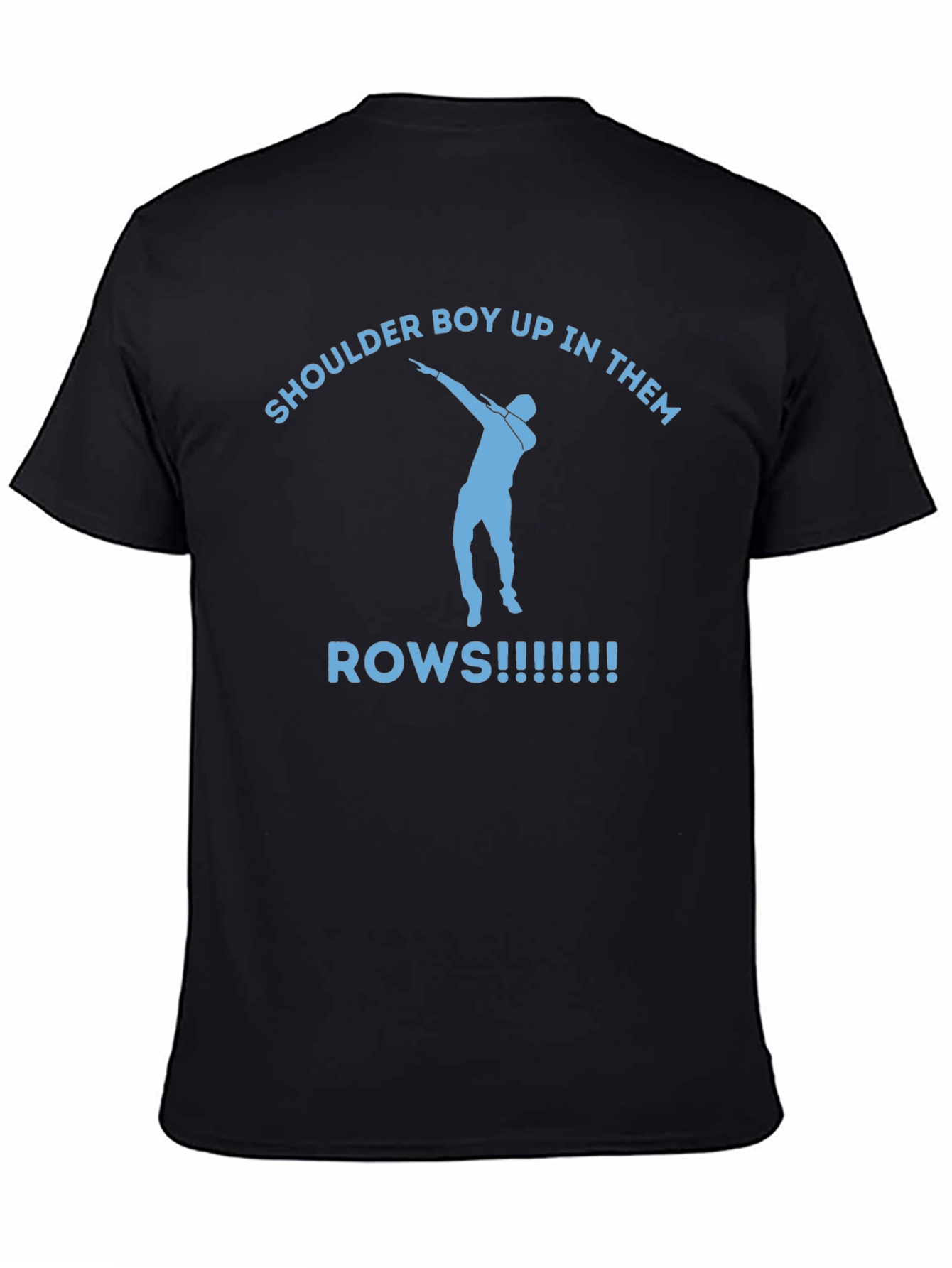 Shoulder Boy Up in Them Rows Graphic Tee