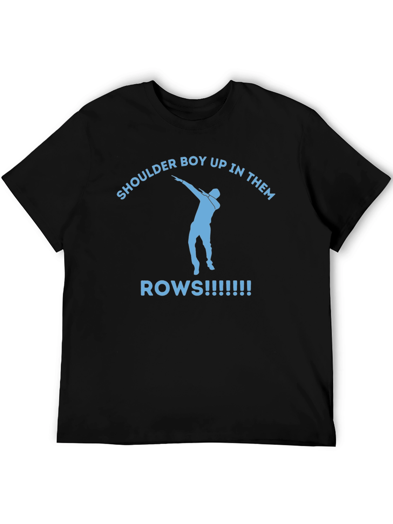 Shoulder Boy Up in Them Rows Graphic Tee