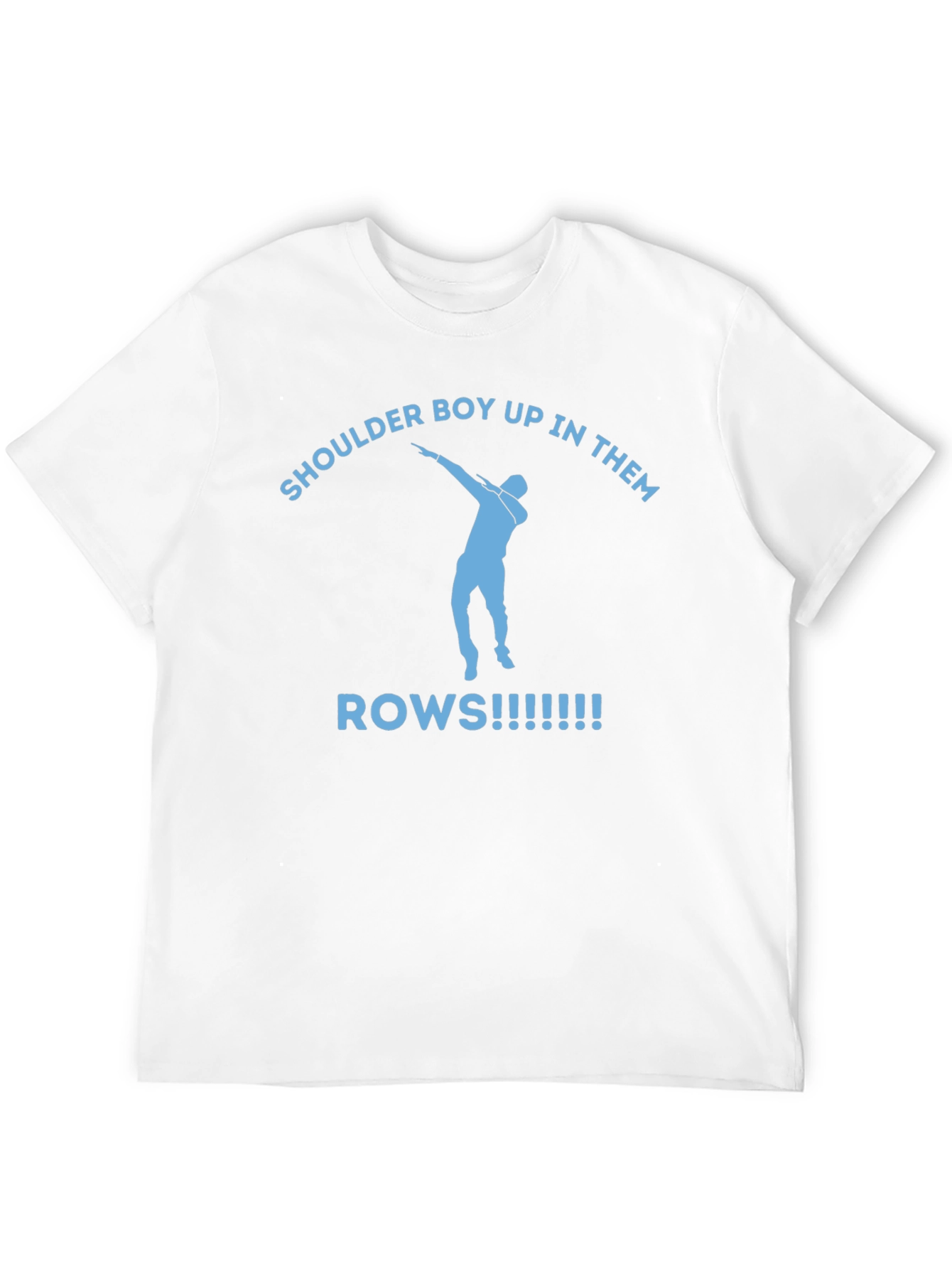 Shoulder Boy Up in Them Rows Graphic Tee