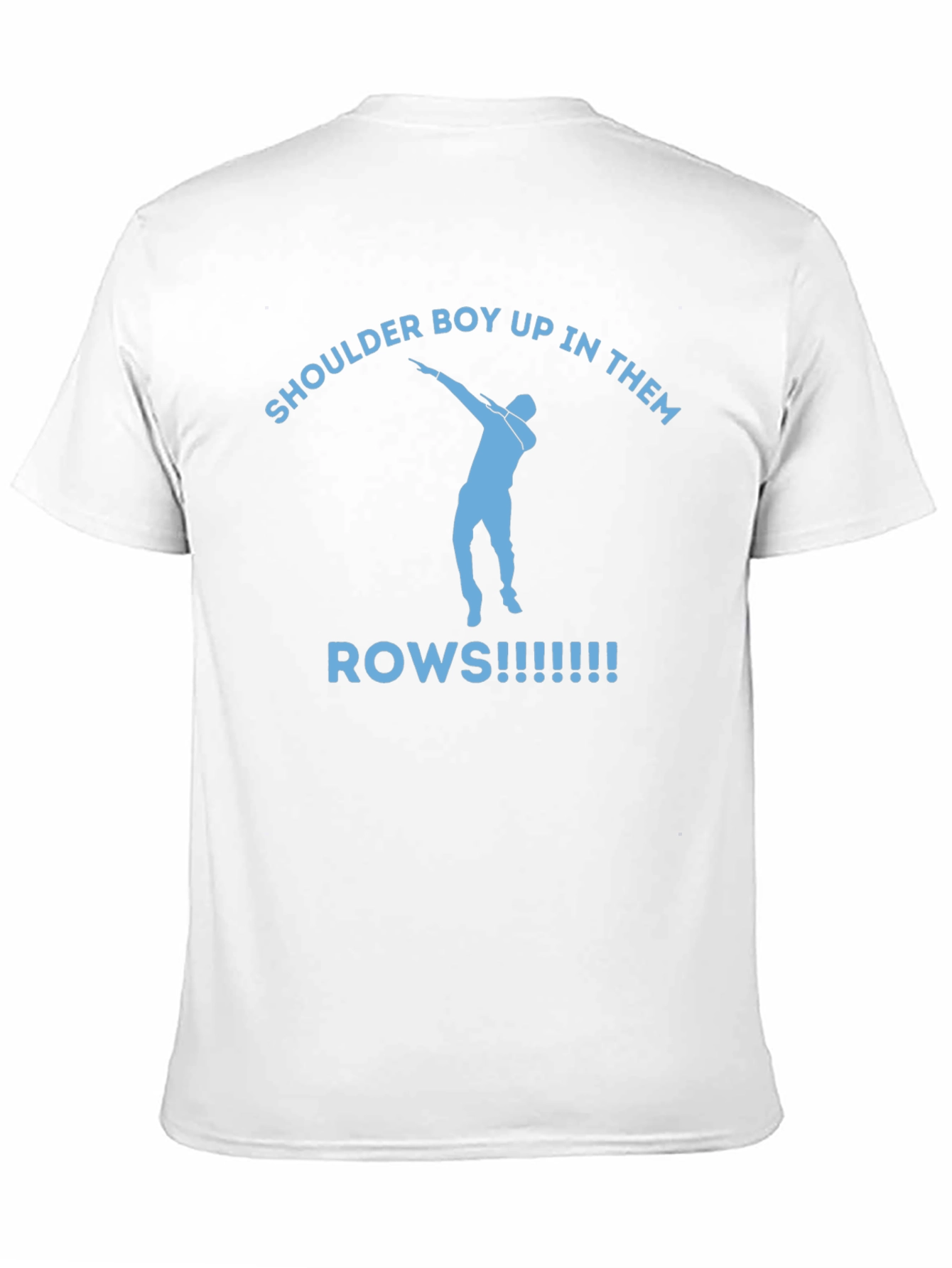 Shoulder Boy Up in Them Rows Graphic Tee