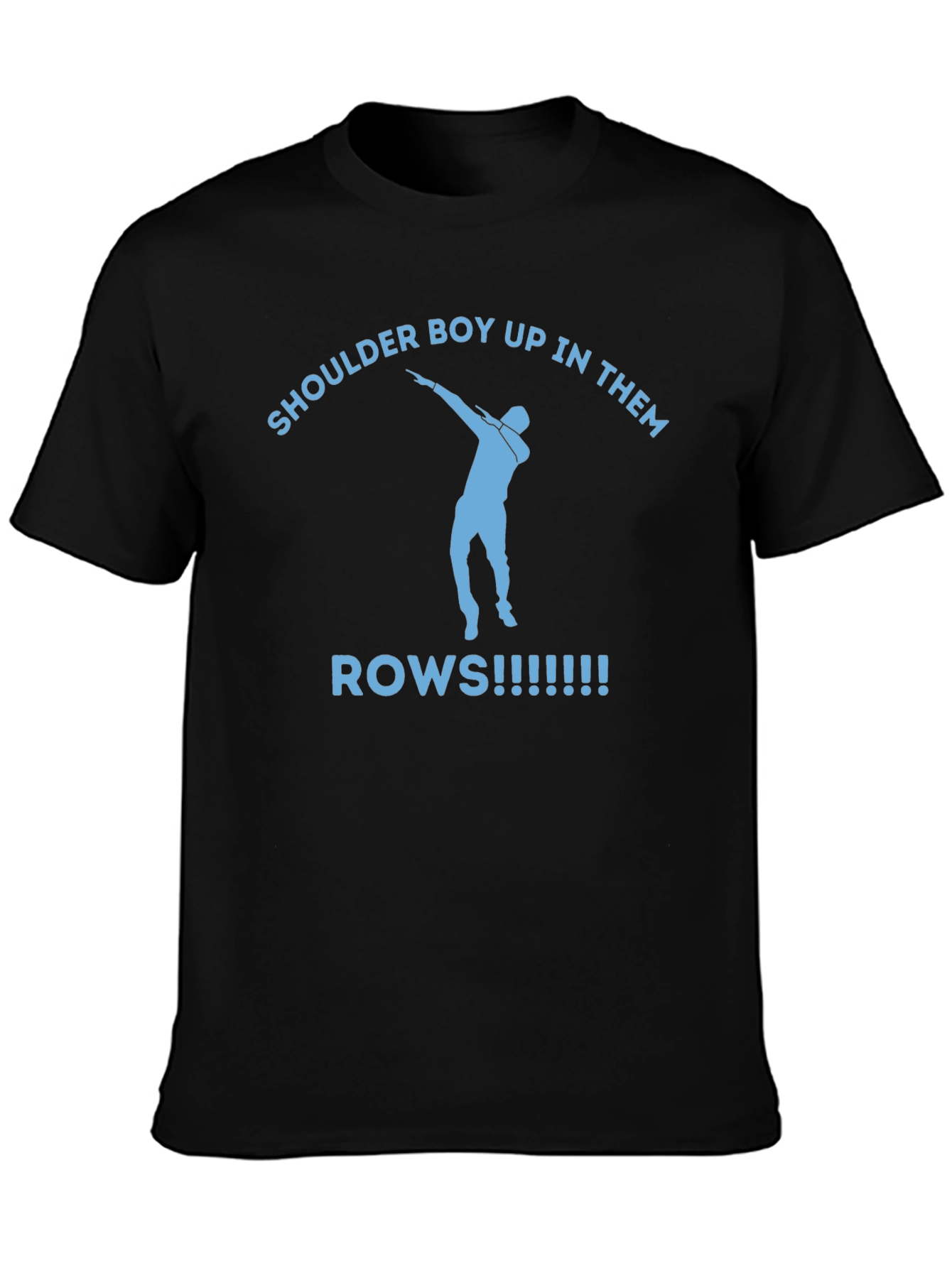 Shoulder Boy Up in Them Rows Graphic Tee