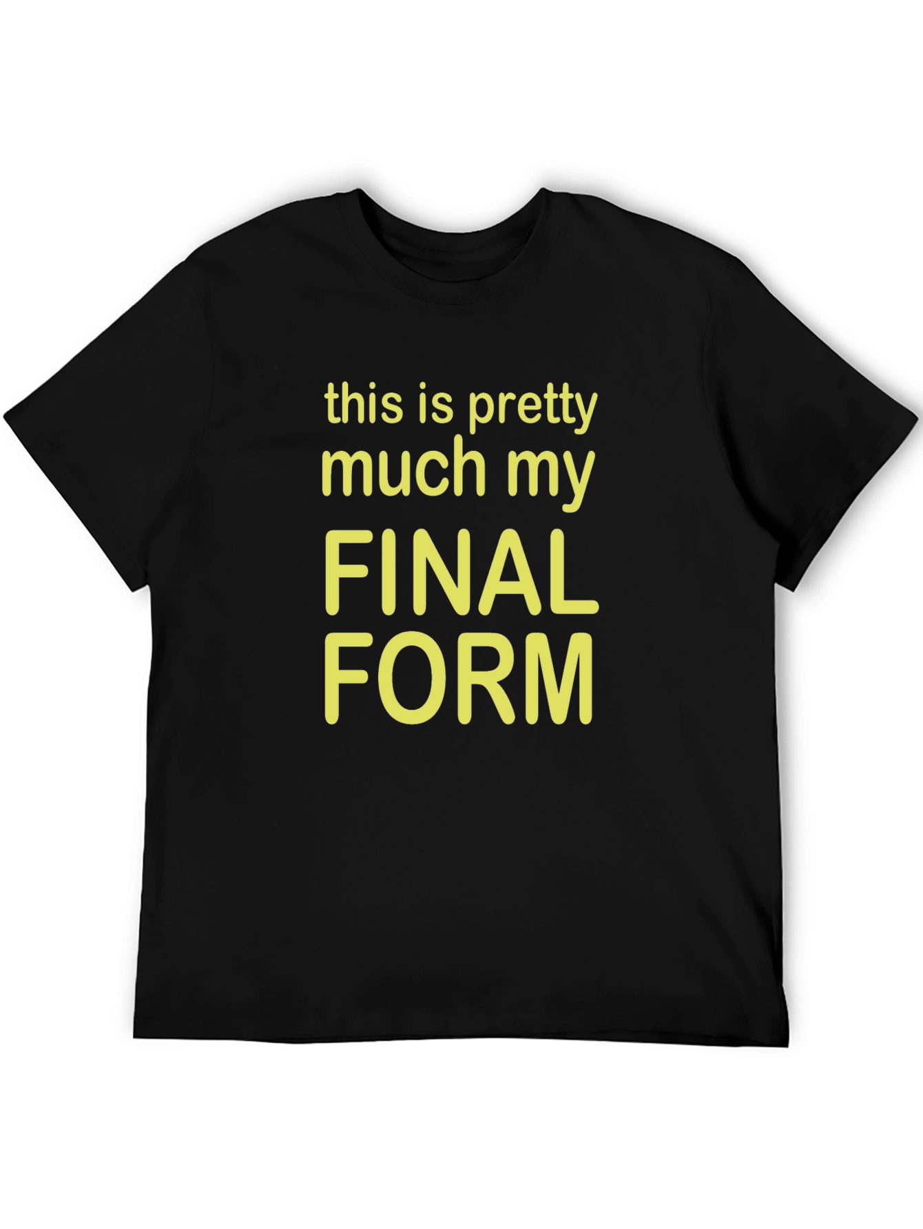 Final Form Graphic Tee - Funny T-Shirt