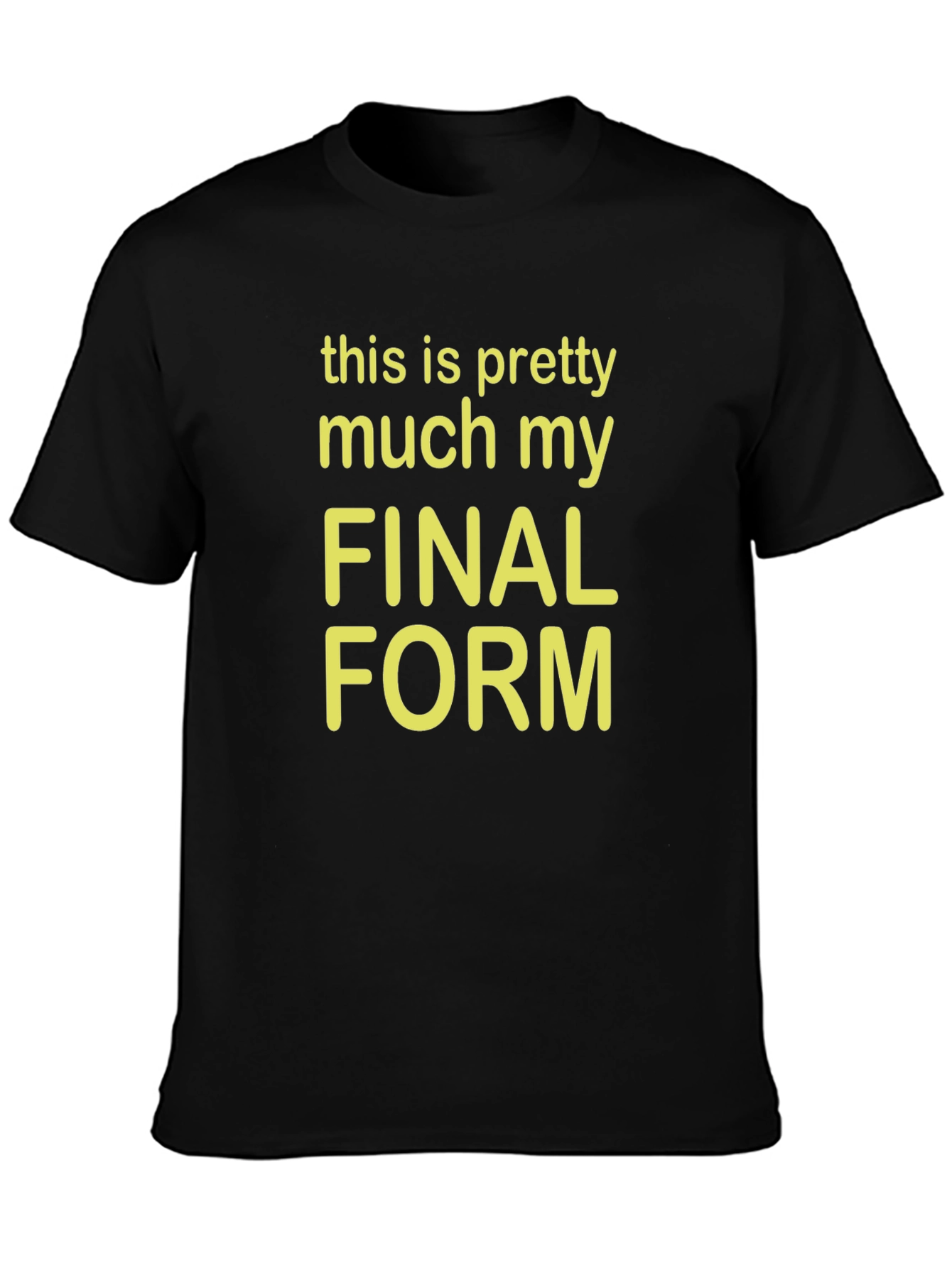 Final Form Graphic Tee - Funny T-Shirt