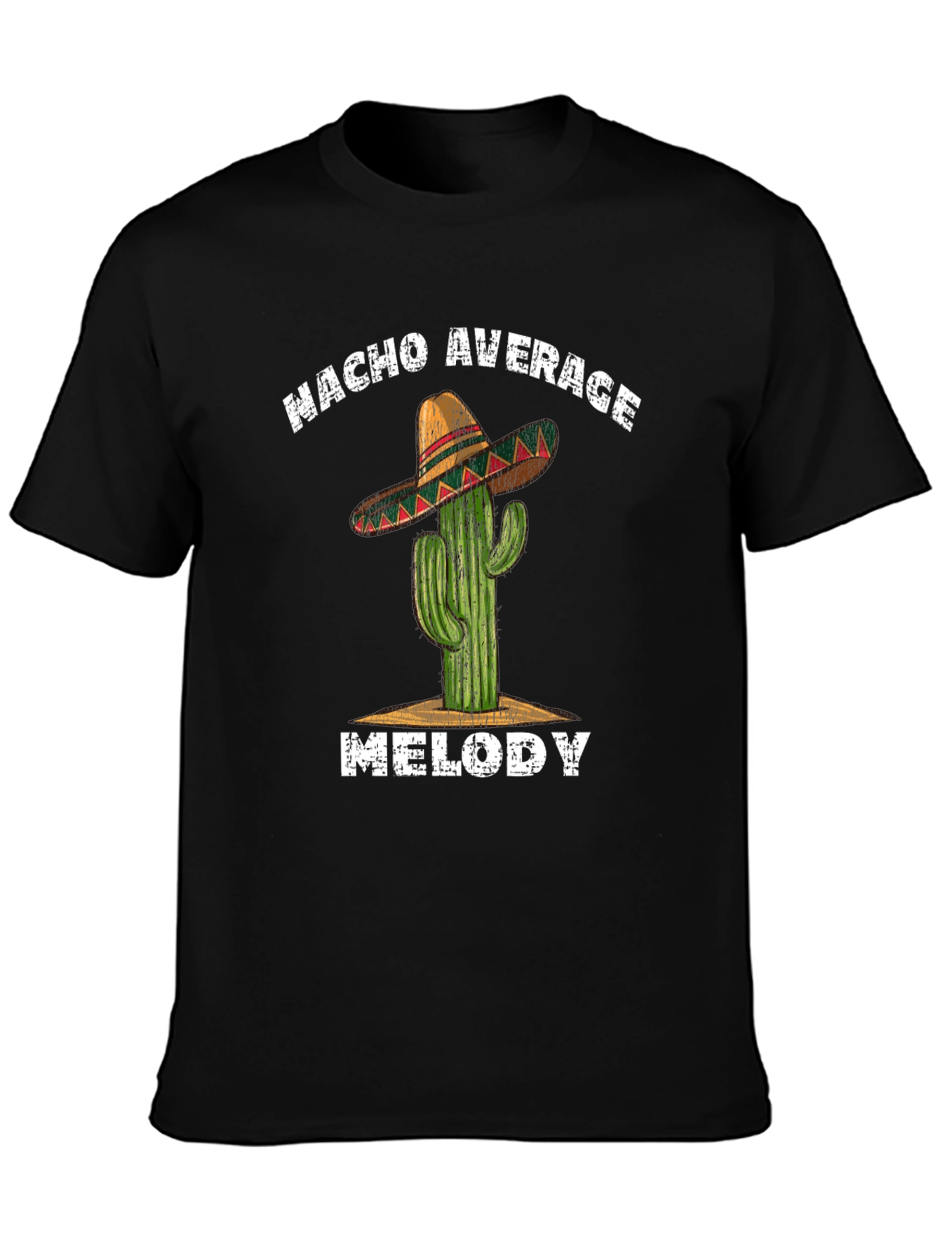 Nacho Average Melody Cactus Graphic Tee