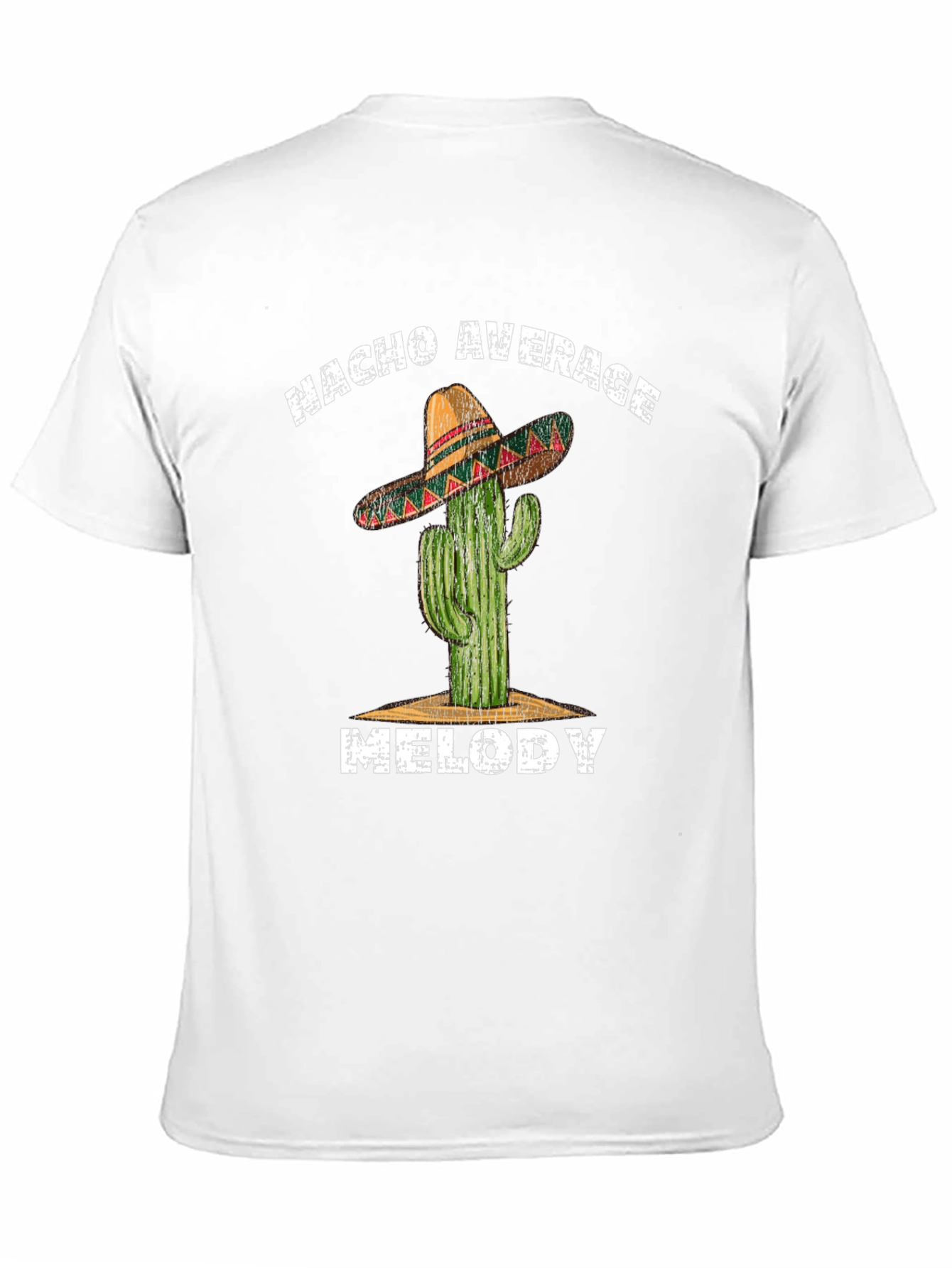 Nacho Average Melody Cactus Graphic Tee