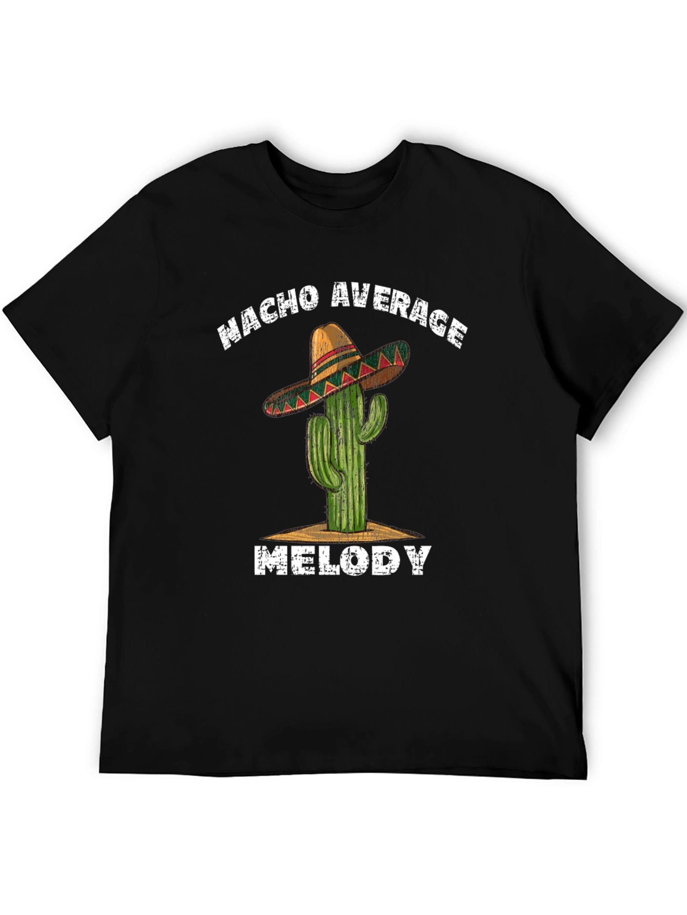 Nacho Average Melody Cactus Graphic Tee