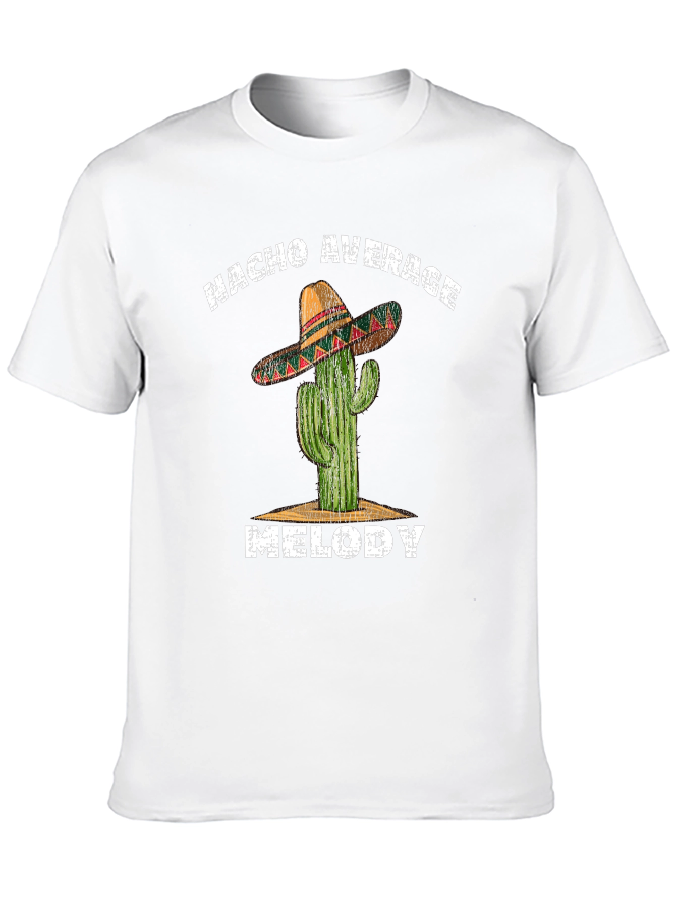 Nacho Average Melody Cactus Graphic Tee