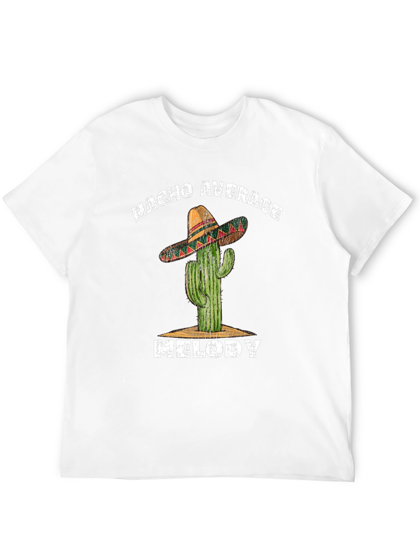 Nacho Average Melody Cactus Graphic Tee