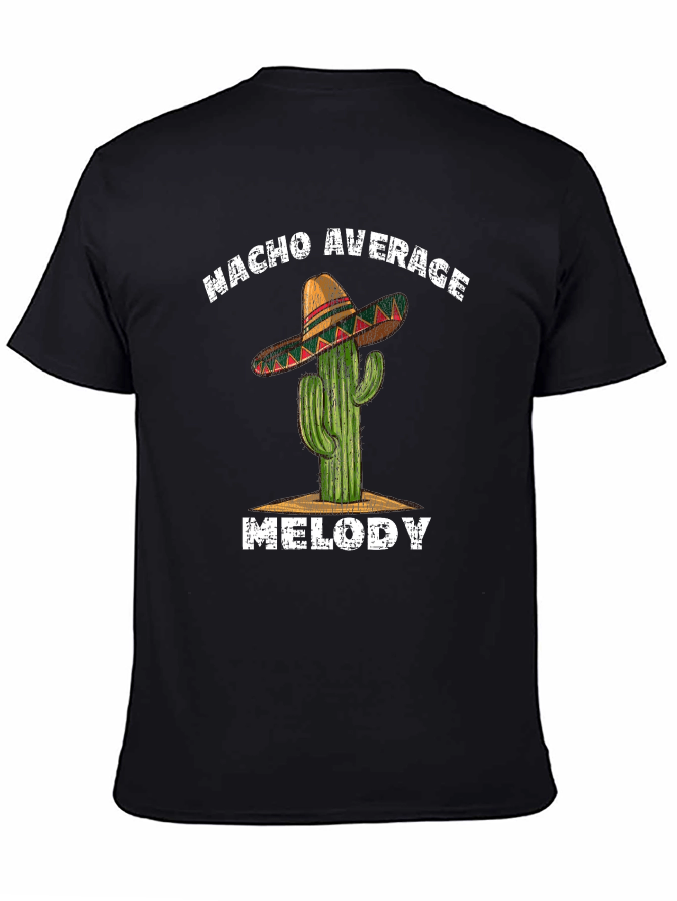 Nacho Average Melody Cactus Graphic Tee