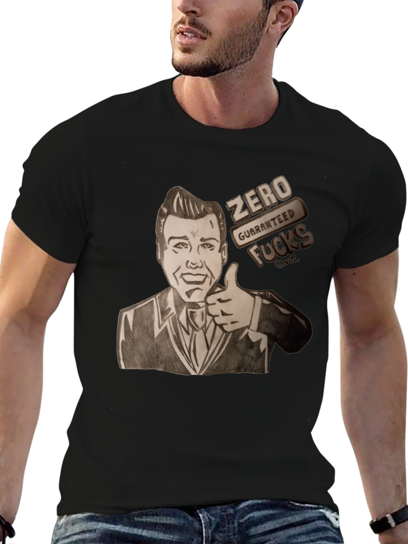 Zero Guaranteed Fucks Graphic T-Shirt