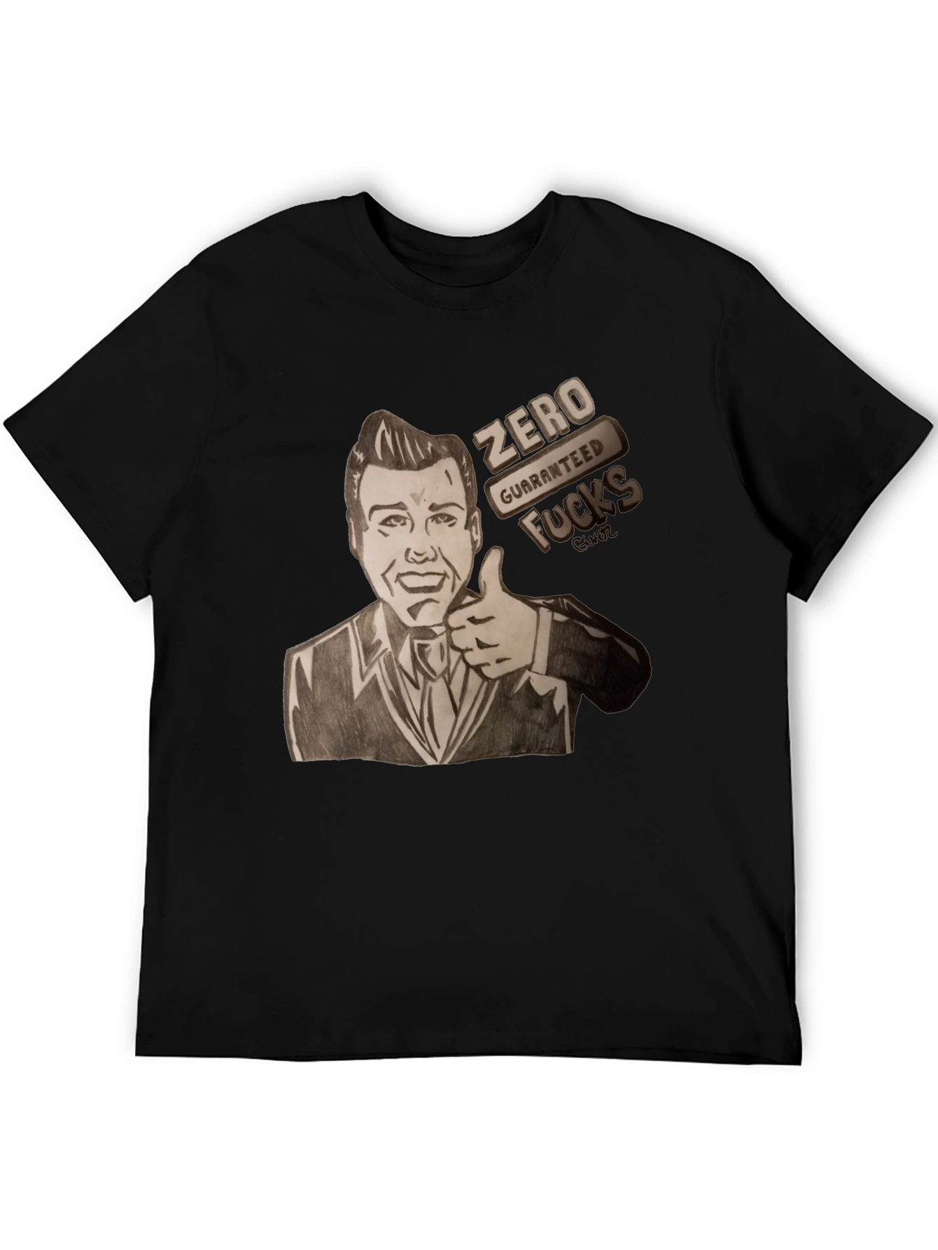 Zero Guaranteed Fucks Graphic T-Shirt