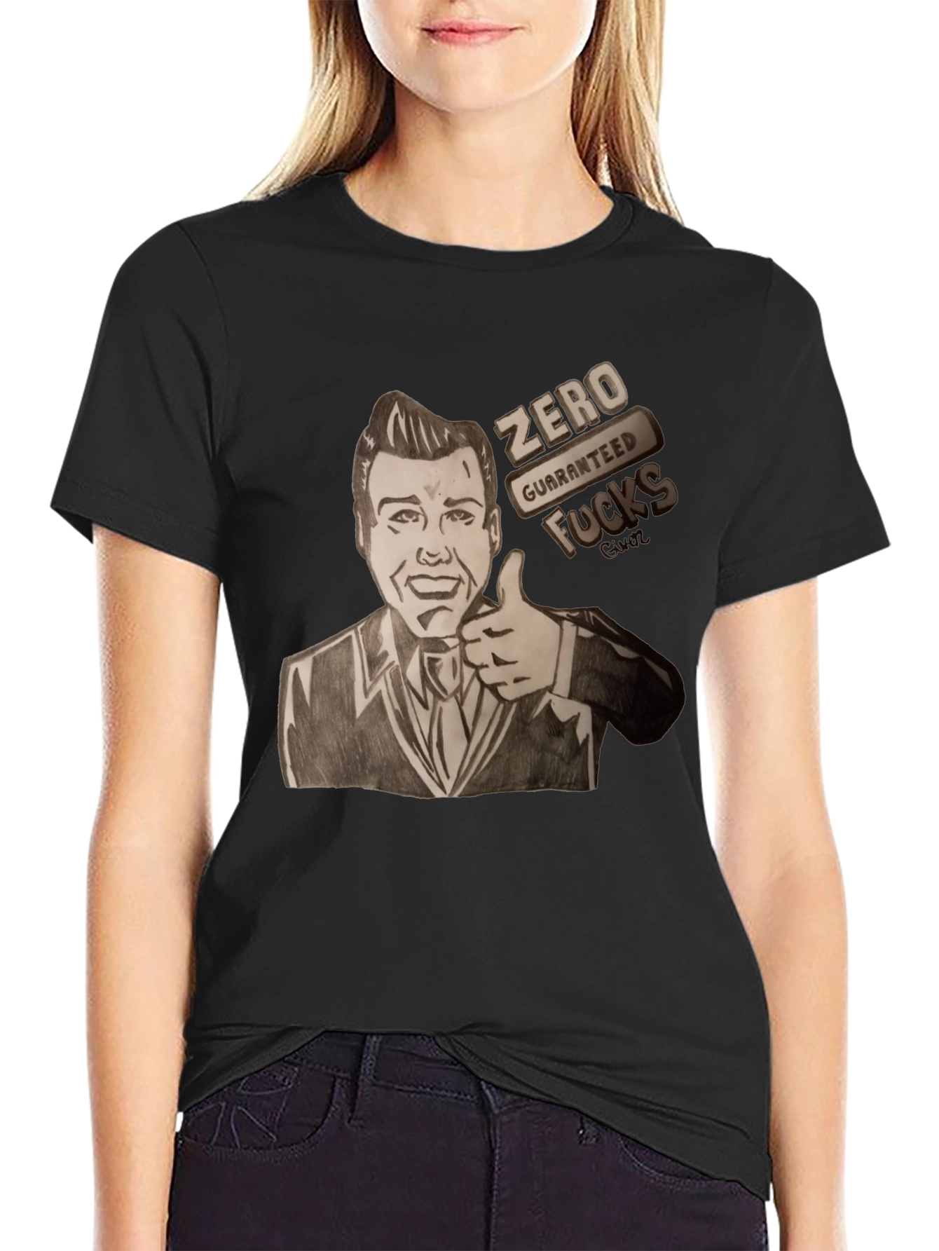 Zero Guaranteed Fucks Graphic T-Shirt
