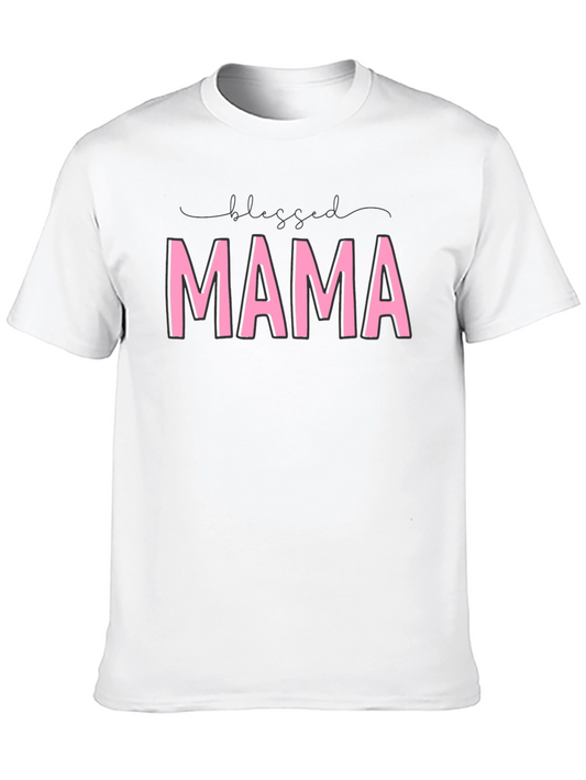 Blessed Mama Black T-Shirt