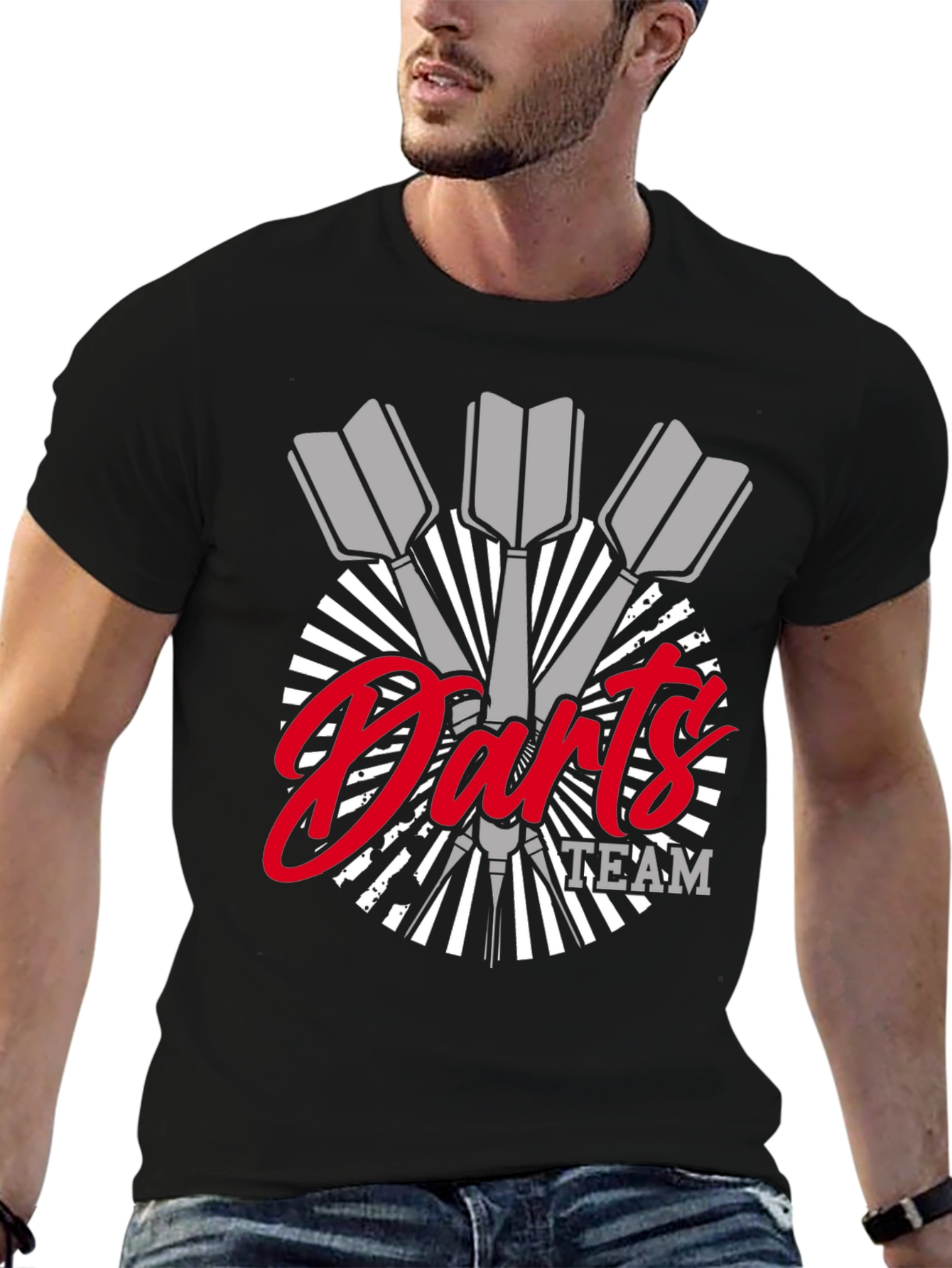 Darts Team Graphic T-Shirt