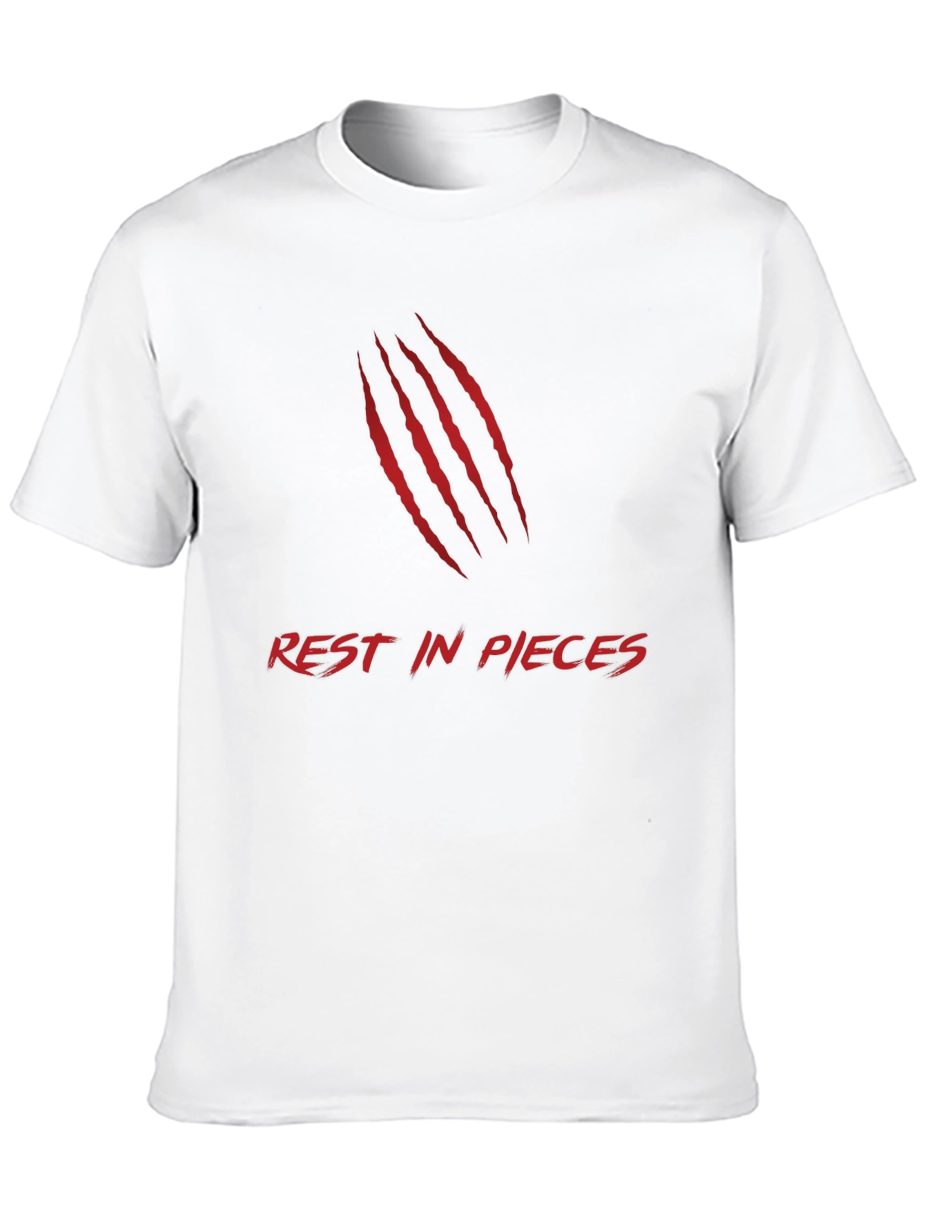 Rest In Pieces Graphic Tee - Black T-Shirt