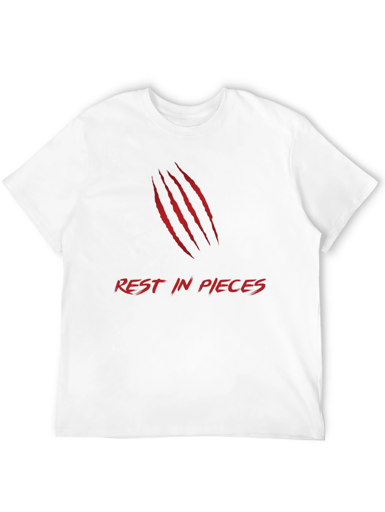 Rest In Pieces Graphic Tee - Black T-Shirt
