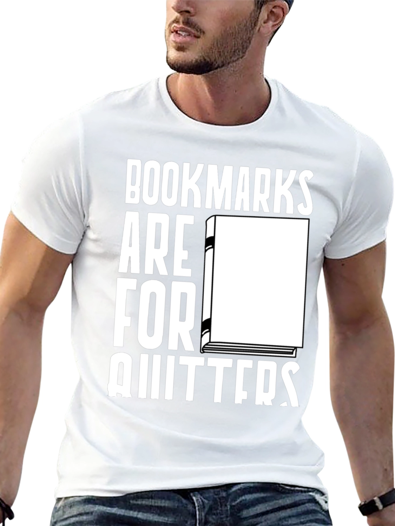 Bookmarks are for Quitters Graphic Tee