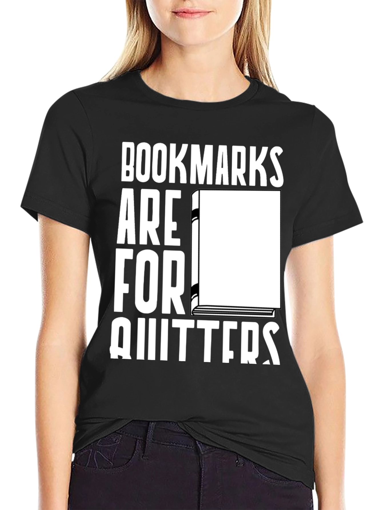 Bookmarks are for Quitters Graphic Tee