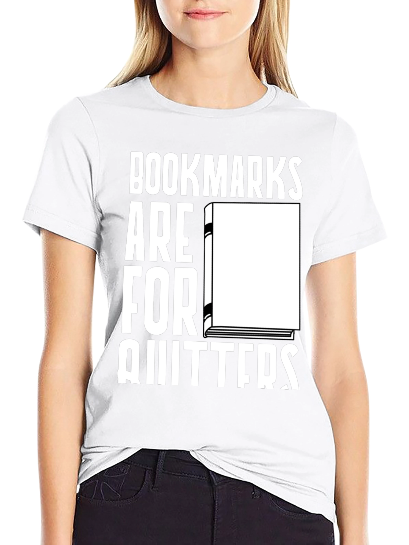 Bookmarks are for Quitters Graphic Tee