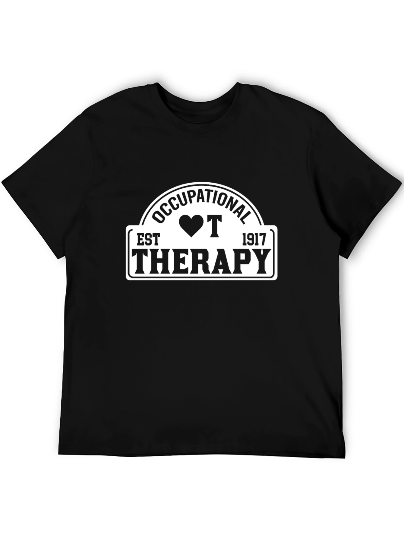 Occupational Therapy Shirt Est. 1917 Black
