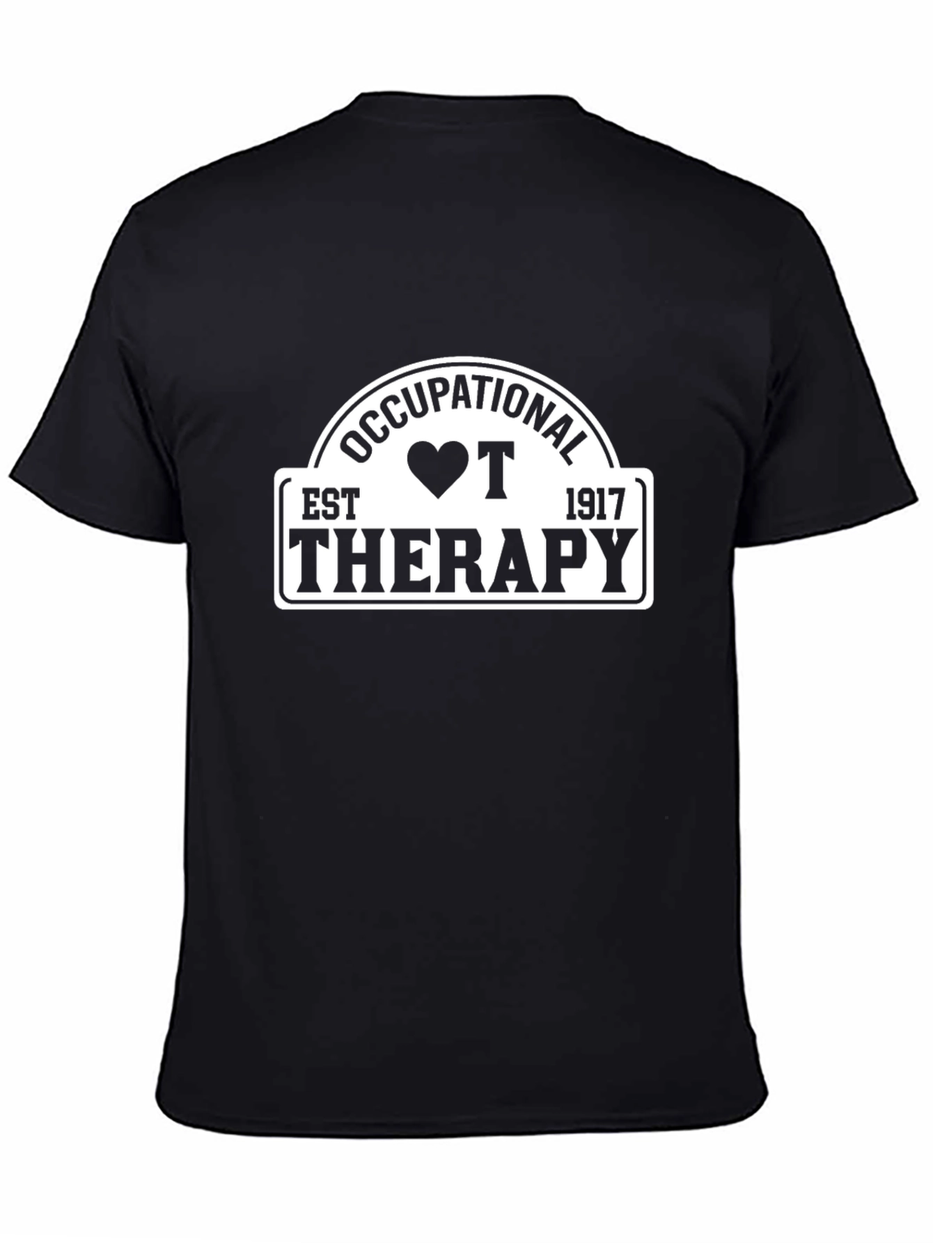 Occupational Therapy Shirt Est. 1917 Black