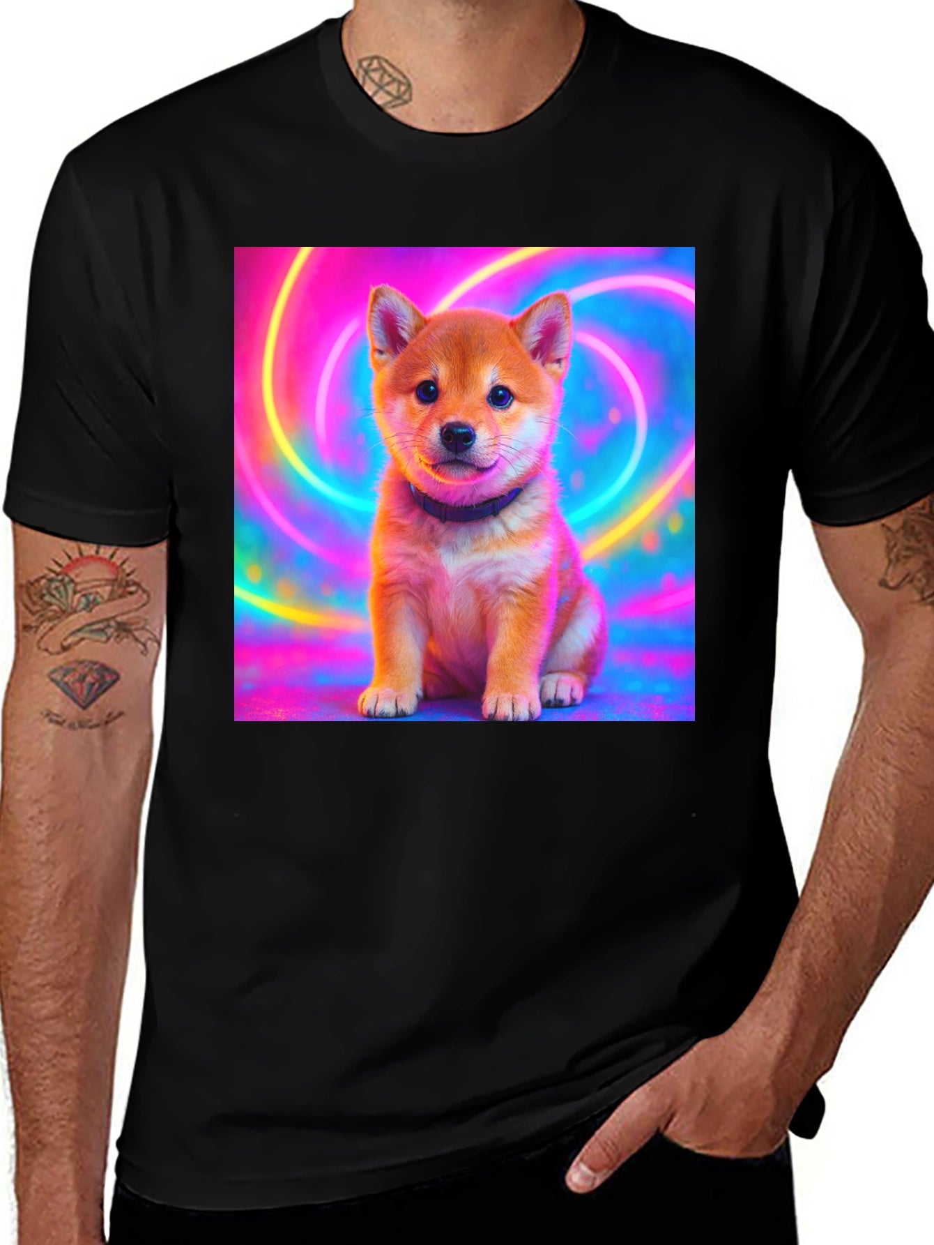 Vaporwave Shiba Inu T-Shirt