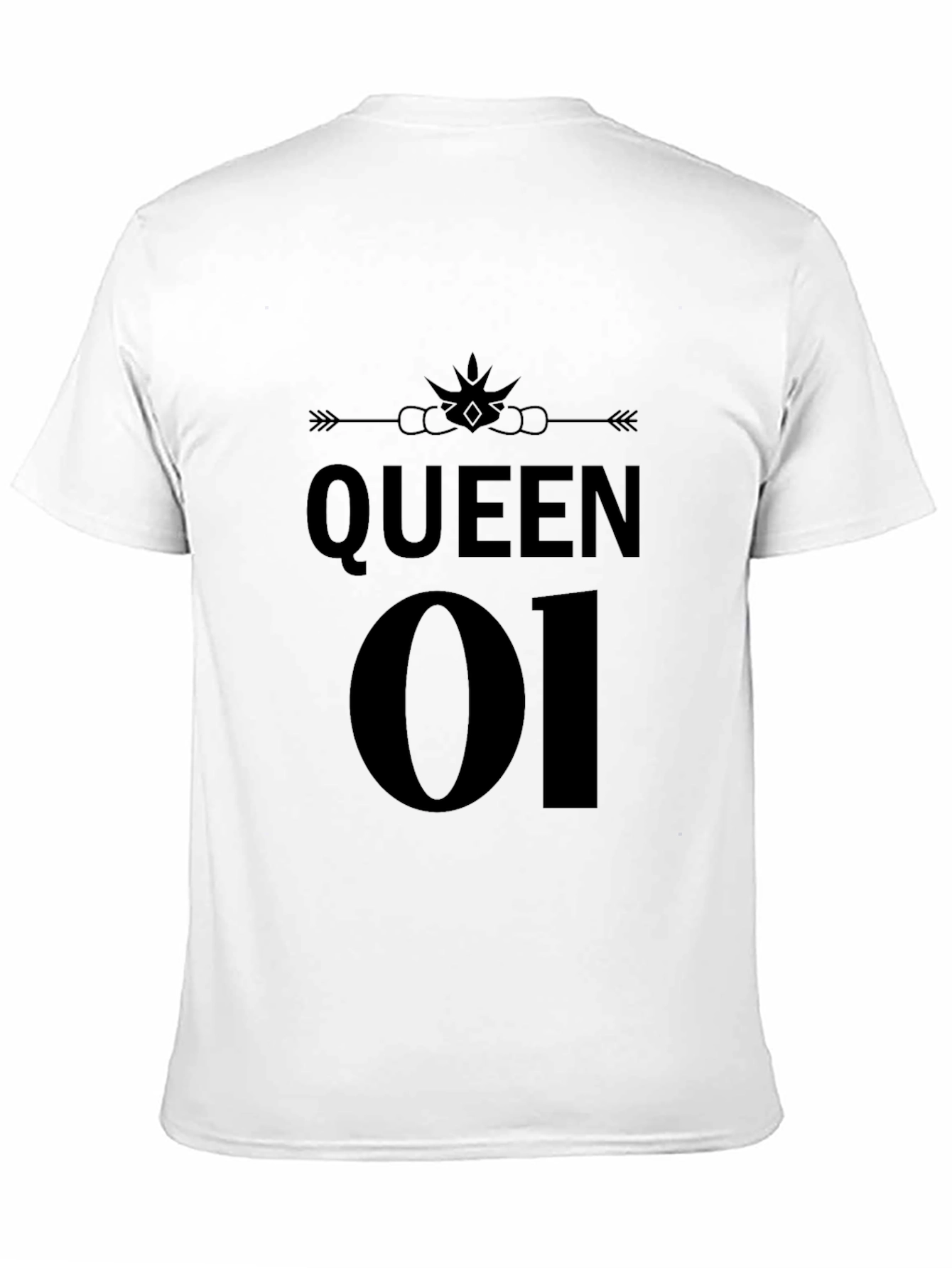 Queen 01 Graphic T-Shirt - Black Tee