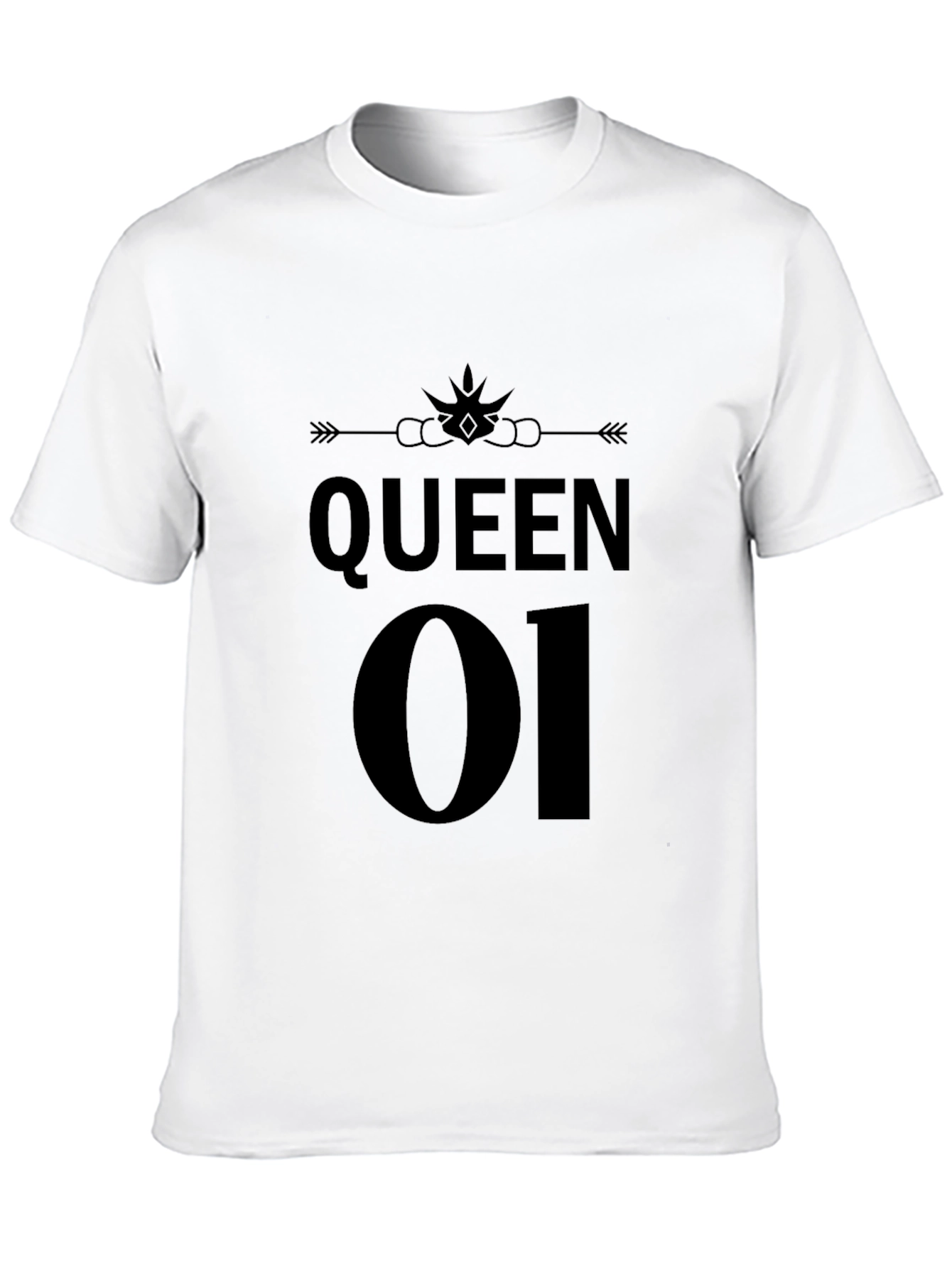 Queen 01 Graphic T-Shirt - Black Tee