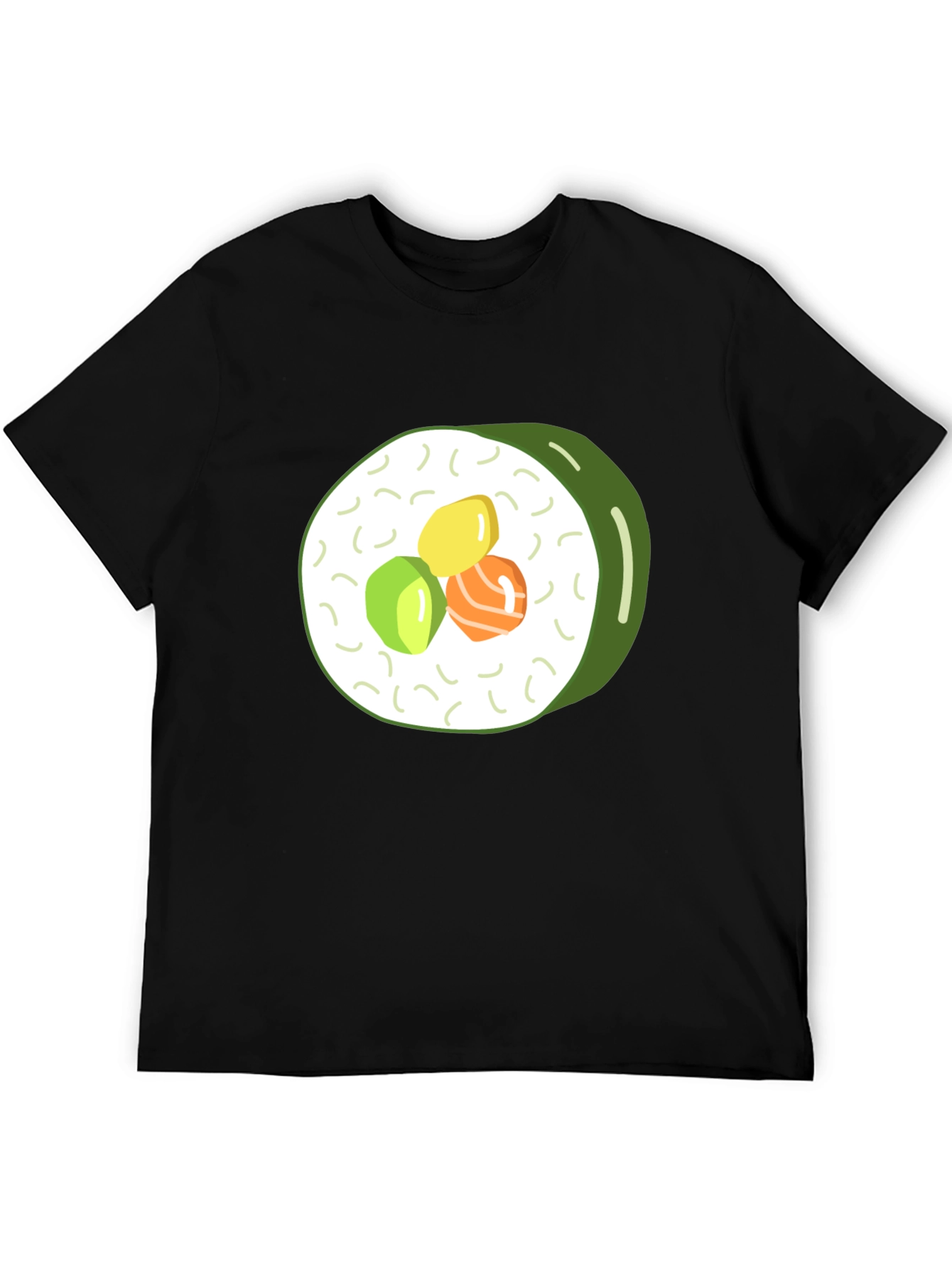 Sushi Roll Graphic Tee - Casual Comfort
