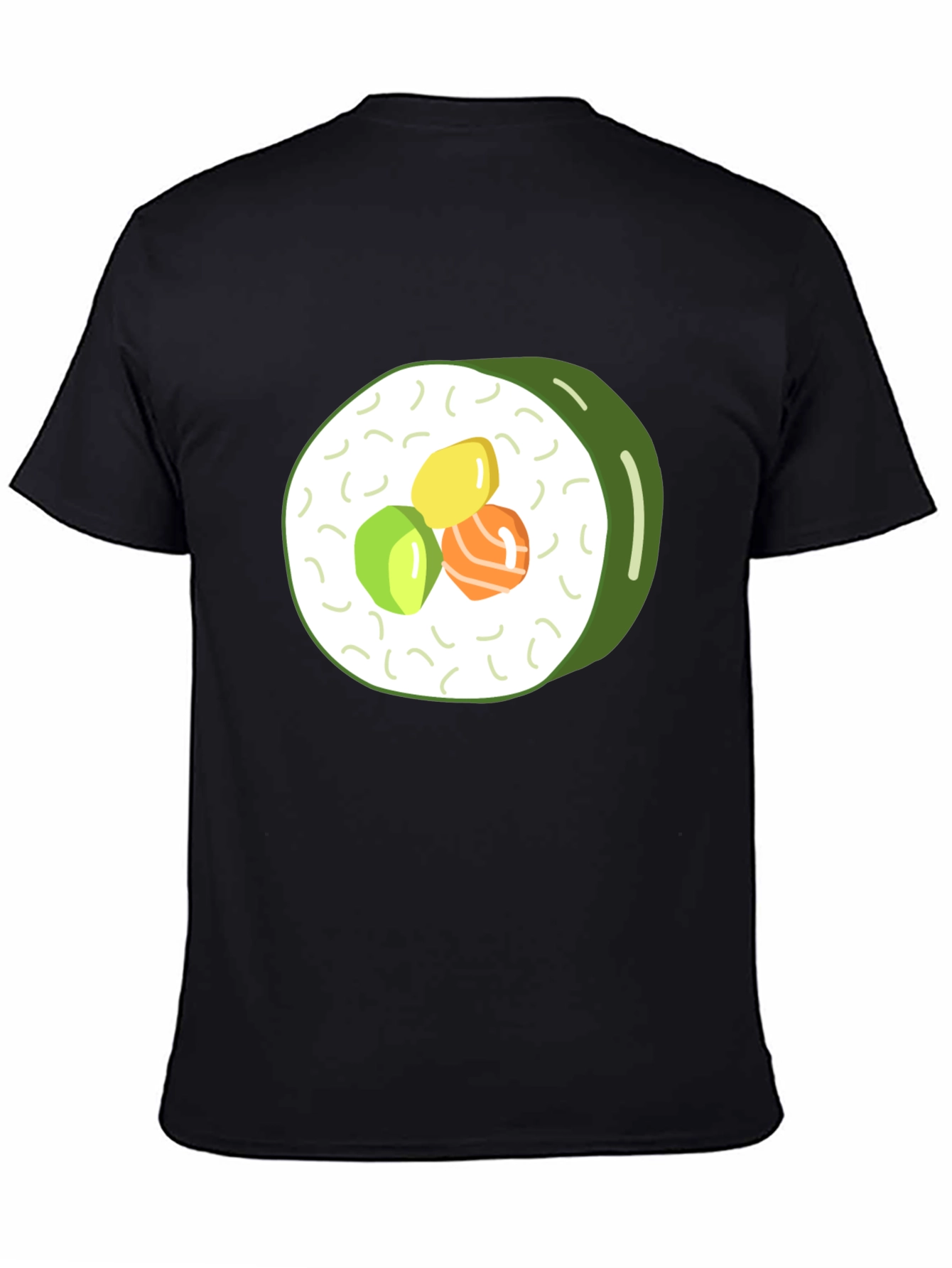 Sushi Roll Graphic Tee - Casual Comfort