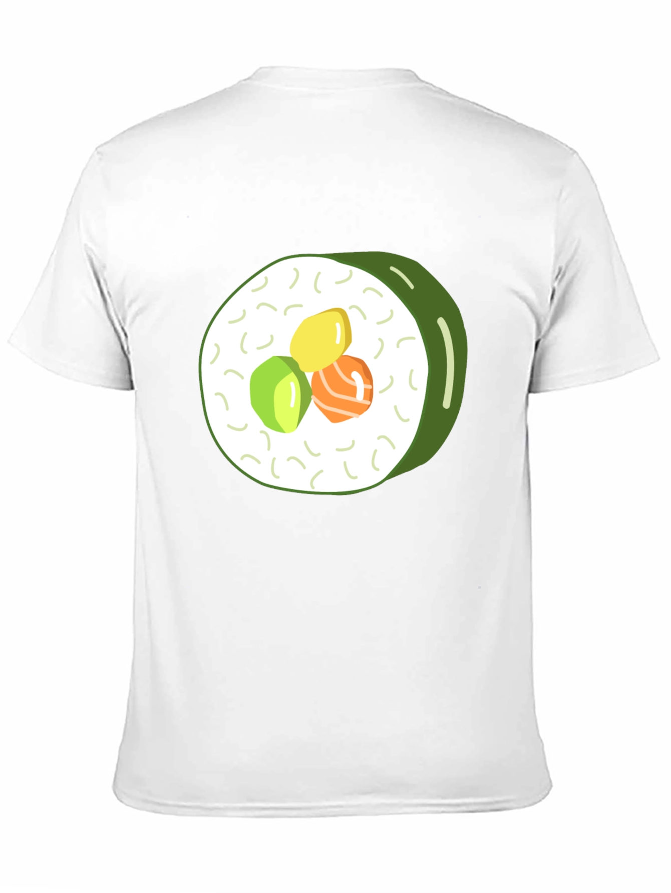 Sushi Roll Graphic Tee - Casual Comfort