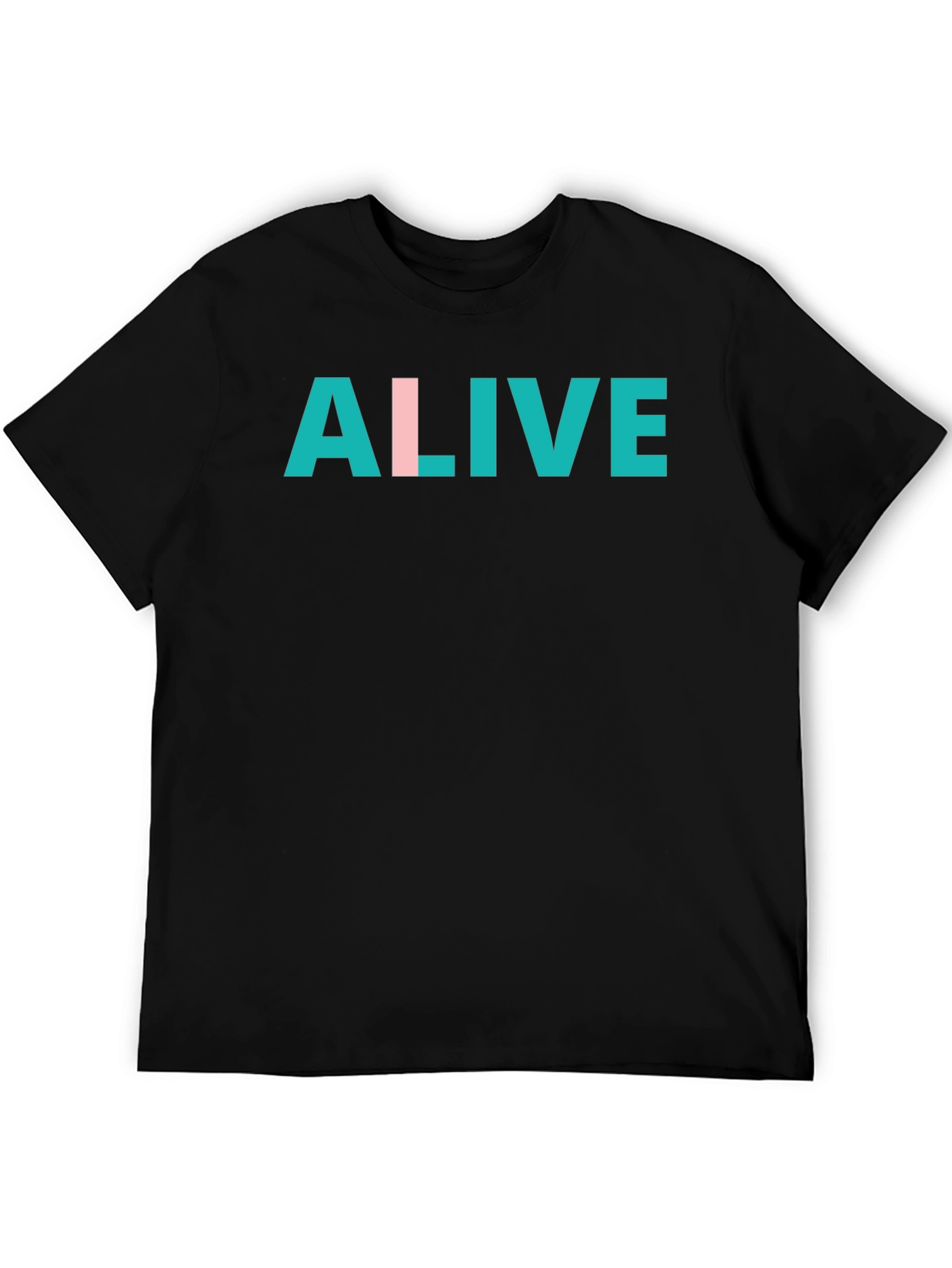 Alive Graphic T-Shirt - Trendy Casual Tee
