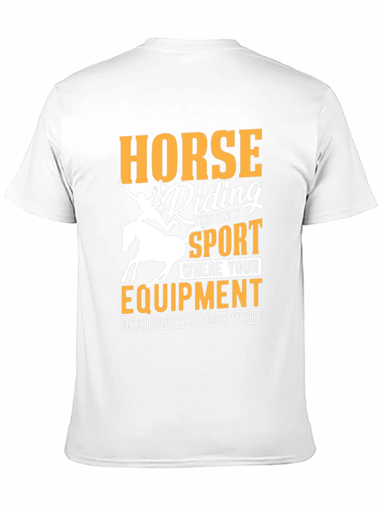 Horse Riding Funny Slogan T-Shirt