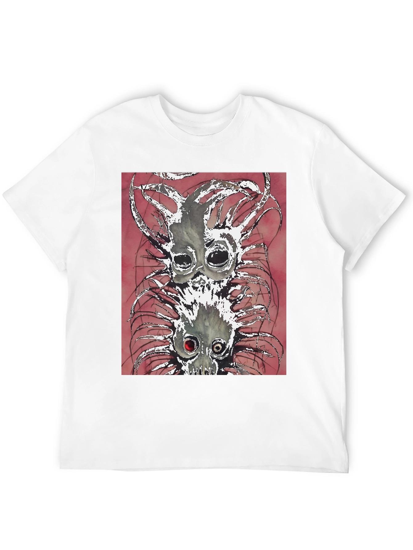 Unique Creature Graphic Black Tee