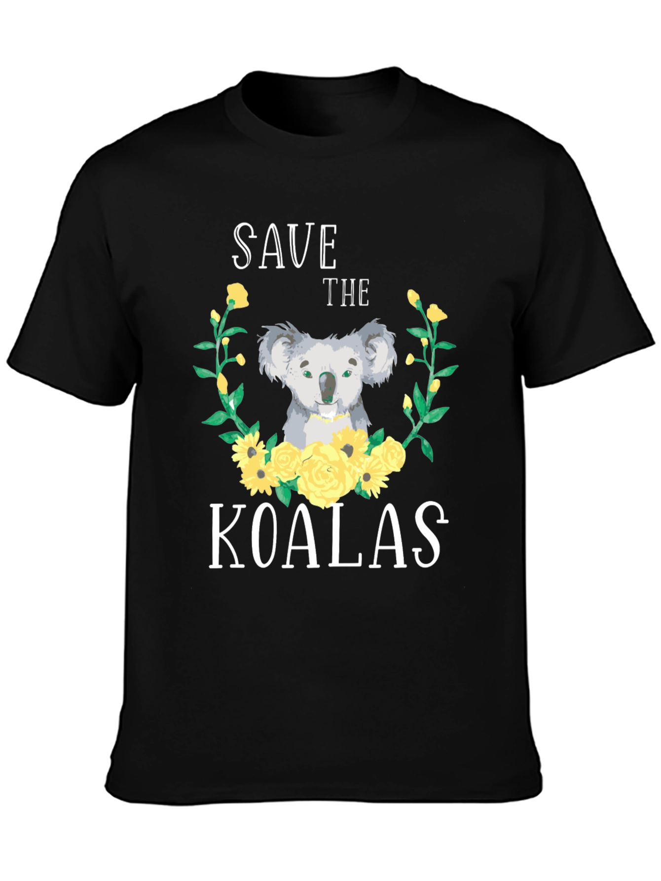 Save the Koalas Graphic T-Shirt