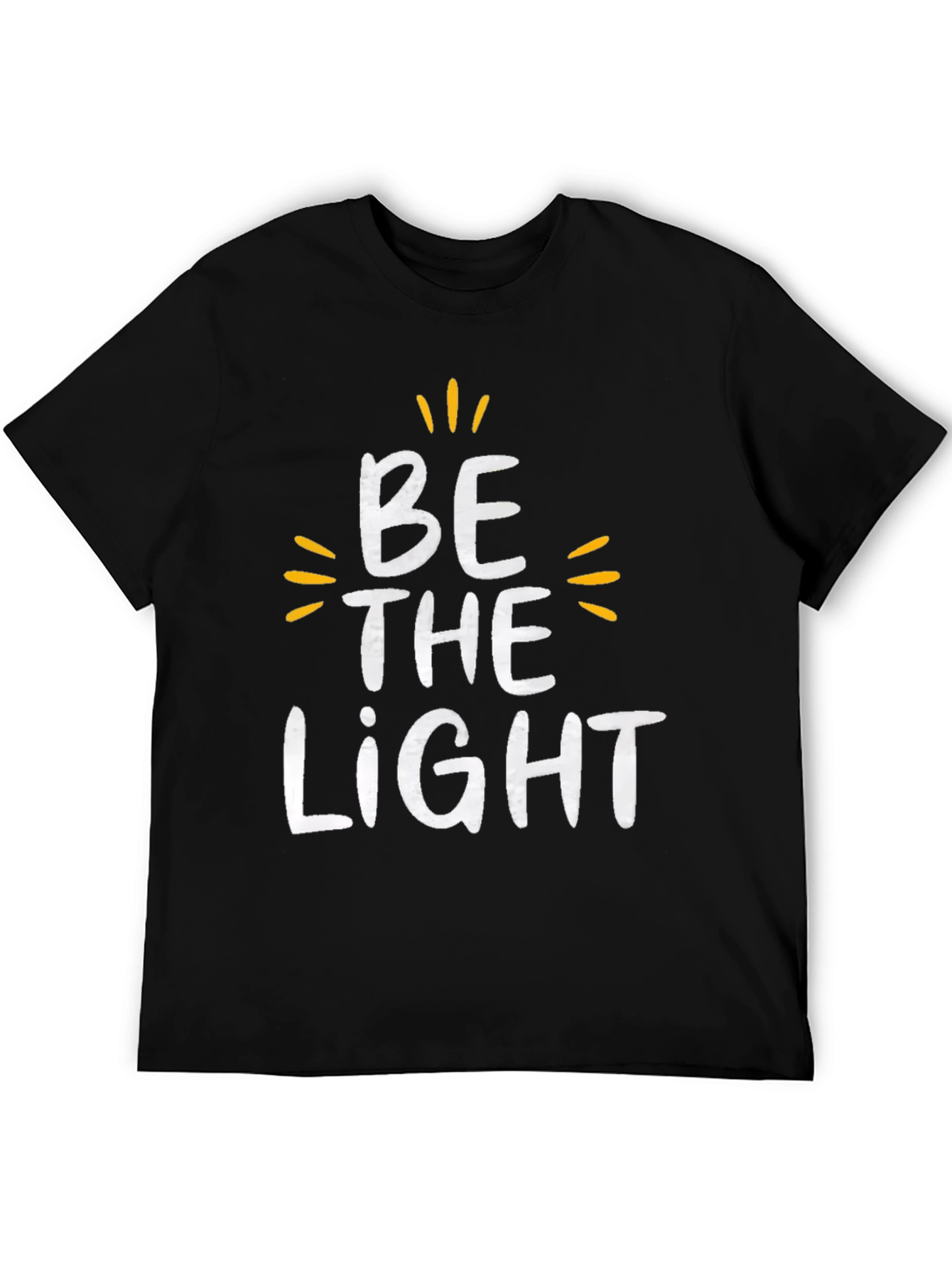 Be the Light Graphic Tee - Black