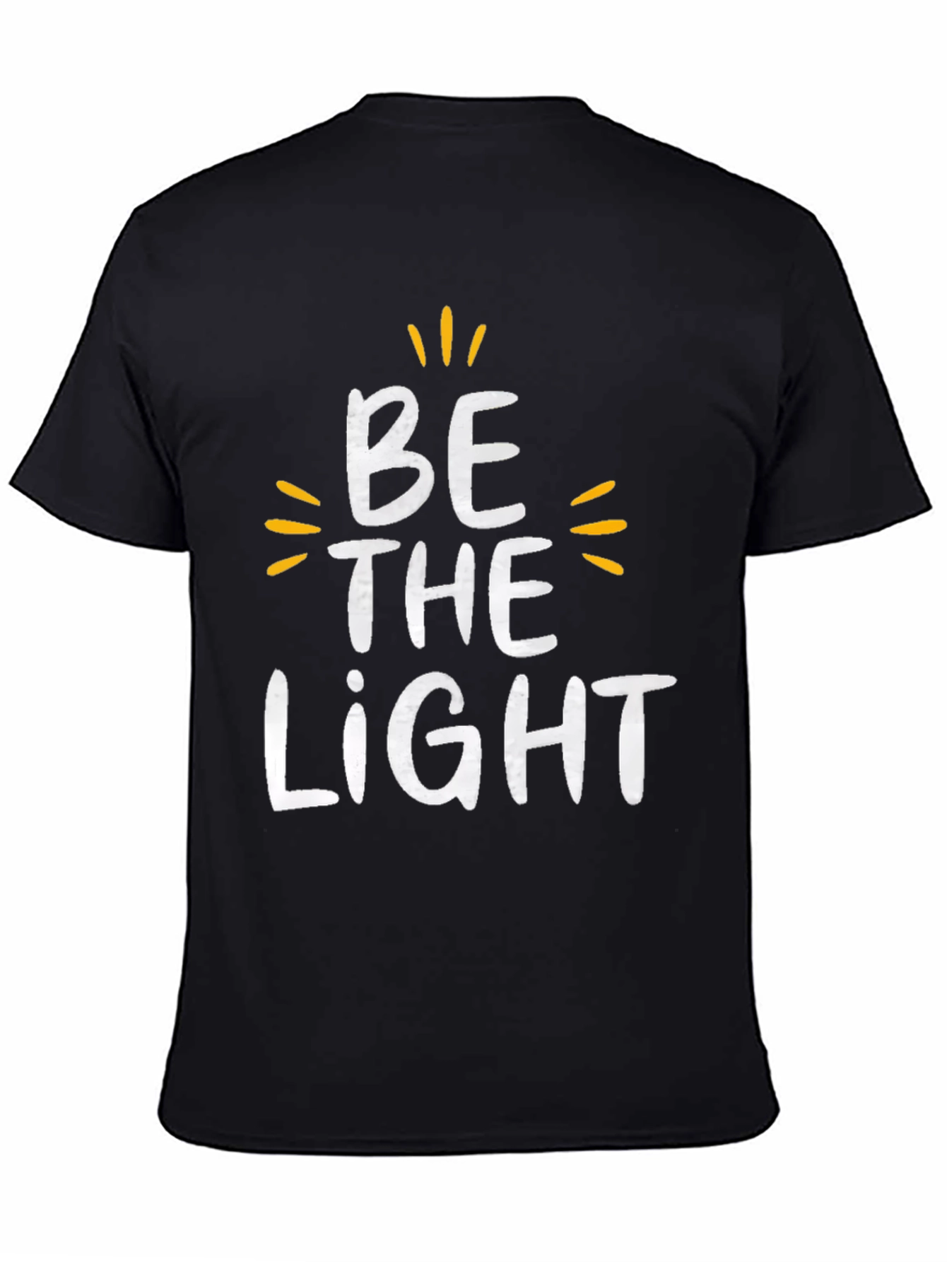Be the Light Graphic Tee - Black