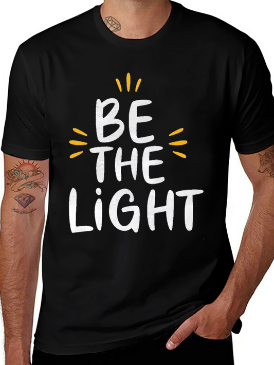 Be the Light Graphic Tee - Black