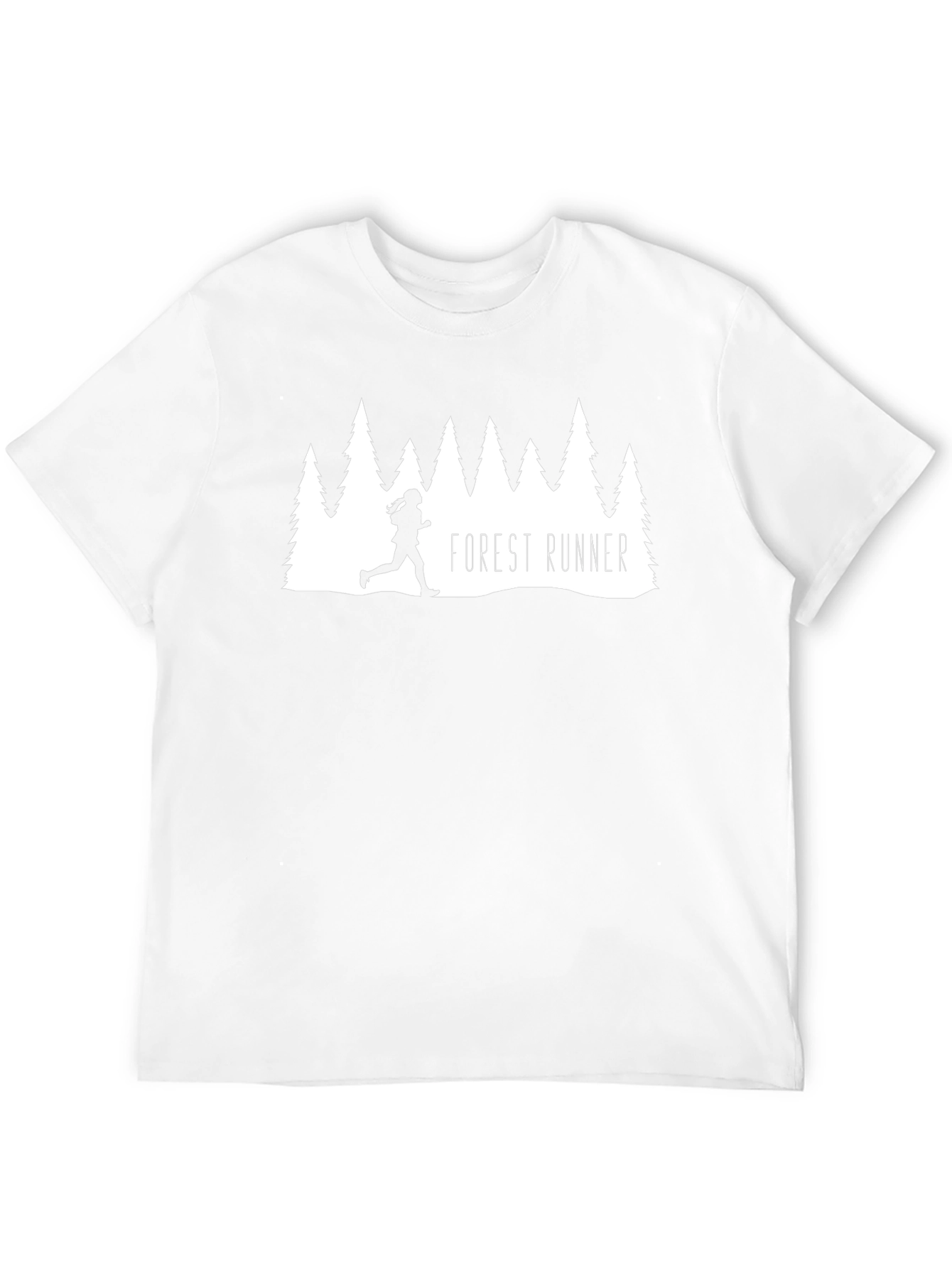 Forest Runner Graphic Tee - Nature Lover Shirt