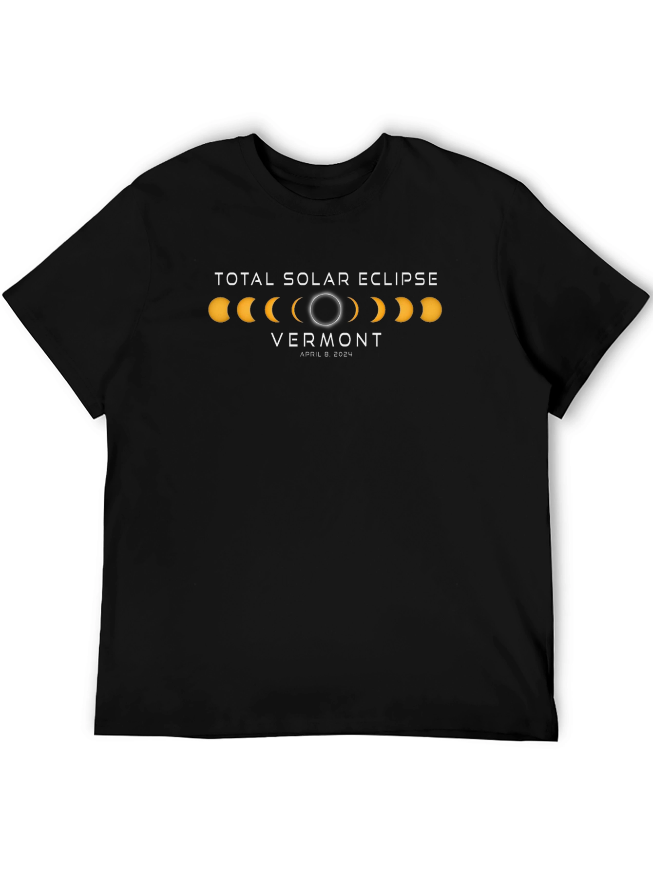 Total Solar Eclipse Vermont 2024 T-Shirt