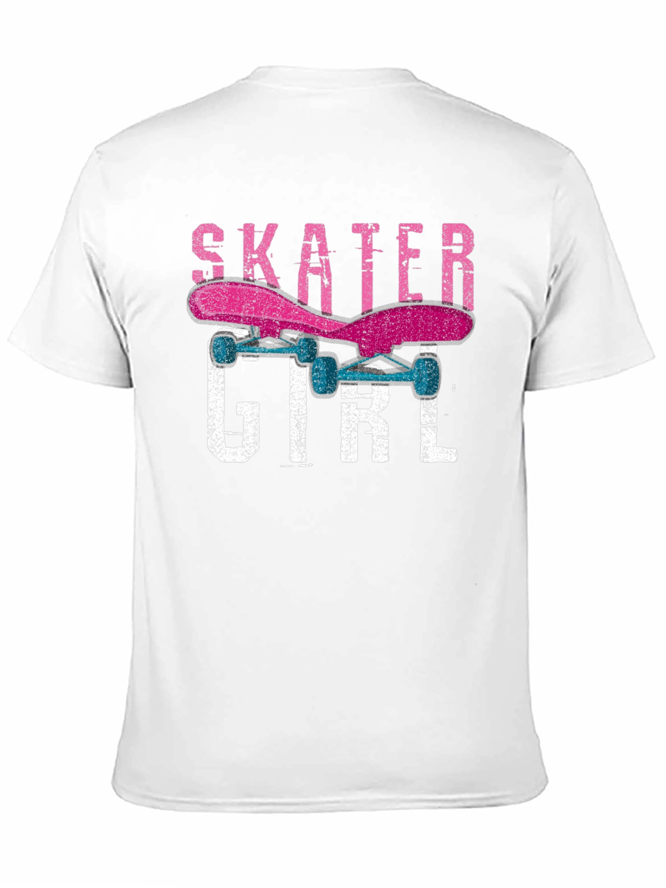 Skater Girl Graphic Tee - Trendy Skateboard Shirt