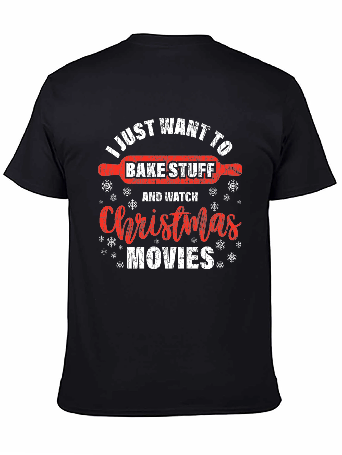 Baking & Christmas Movie T-Shirt