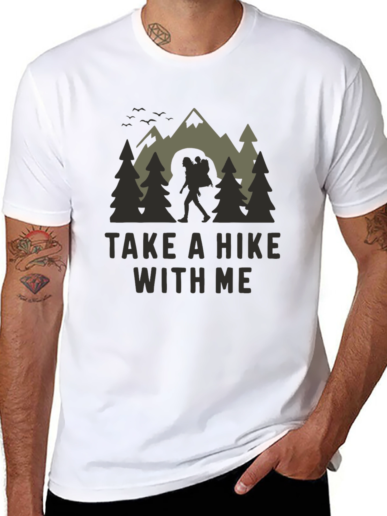 Take a Hike With Me Graphic T-Shirt
