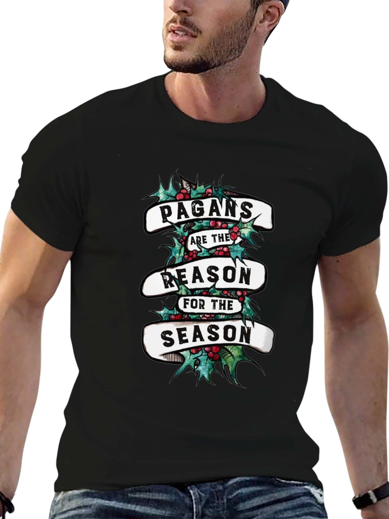 Pagan Christmas T-Shirt - Reason For The Season